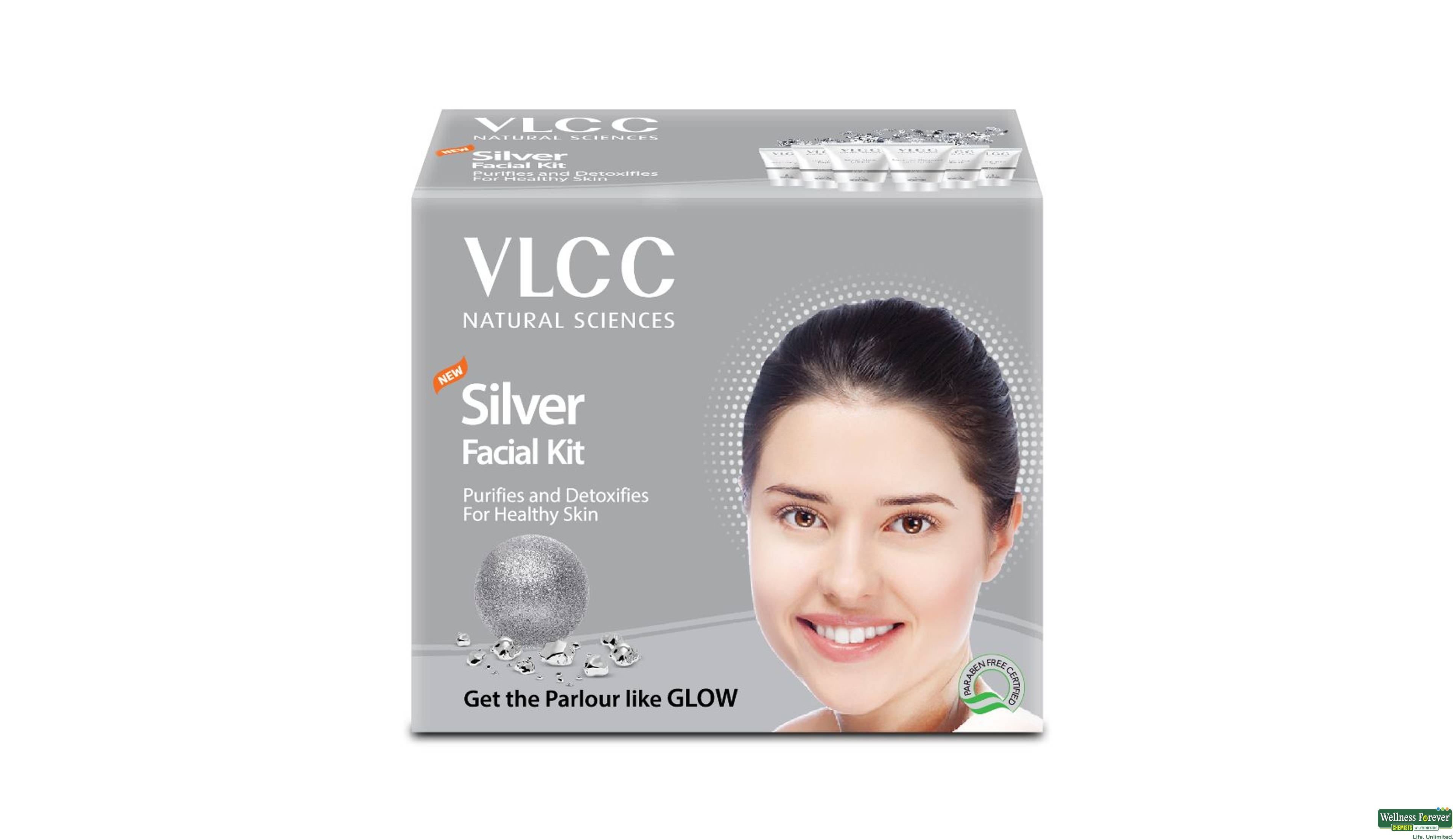 VLCC FACIAL KIT SILVER 1PC- 1, 1PC, null