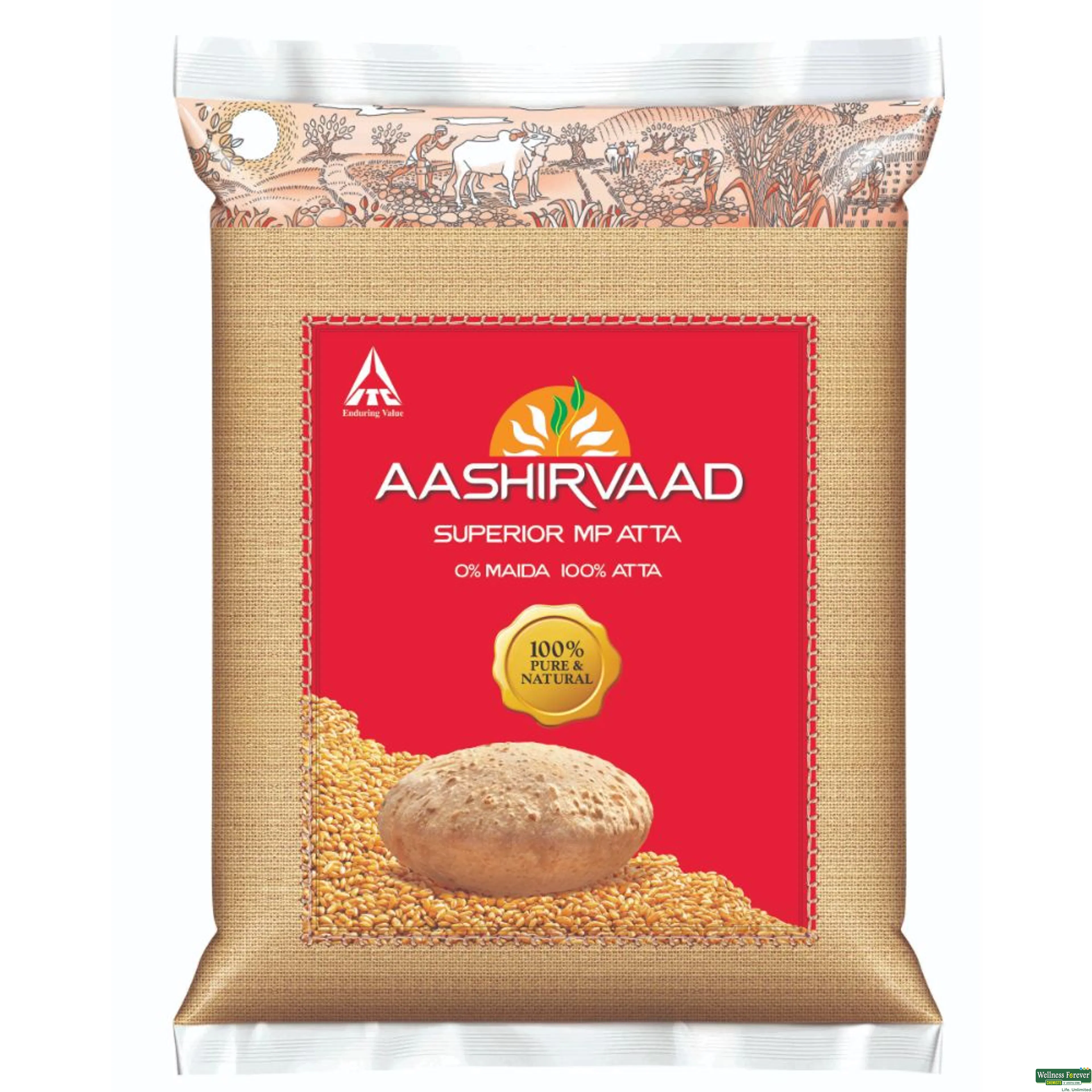 AASH ATTA 1KG-image