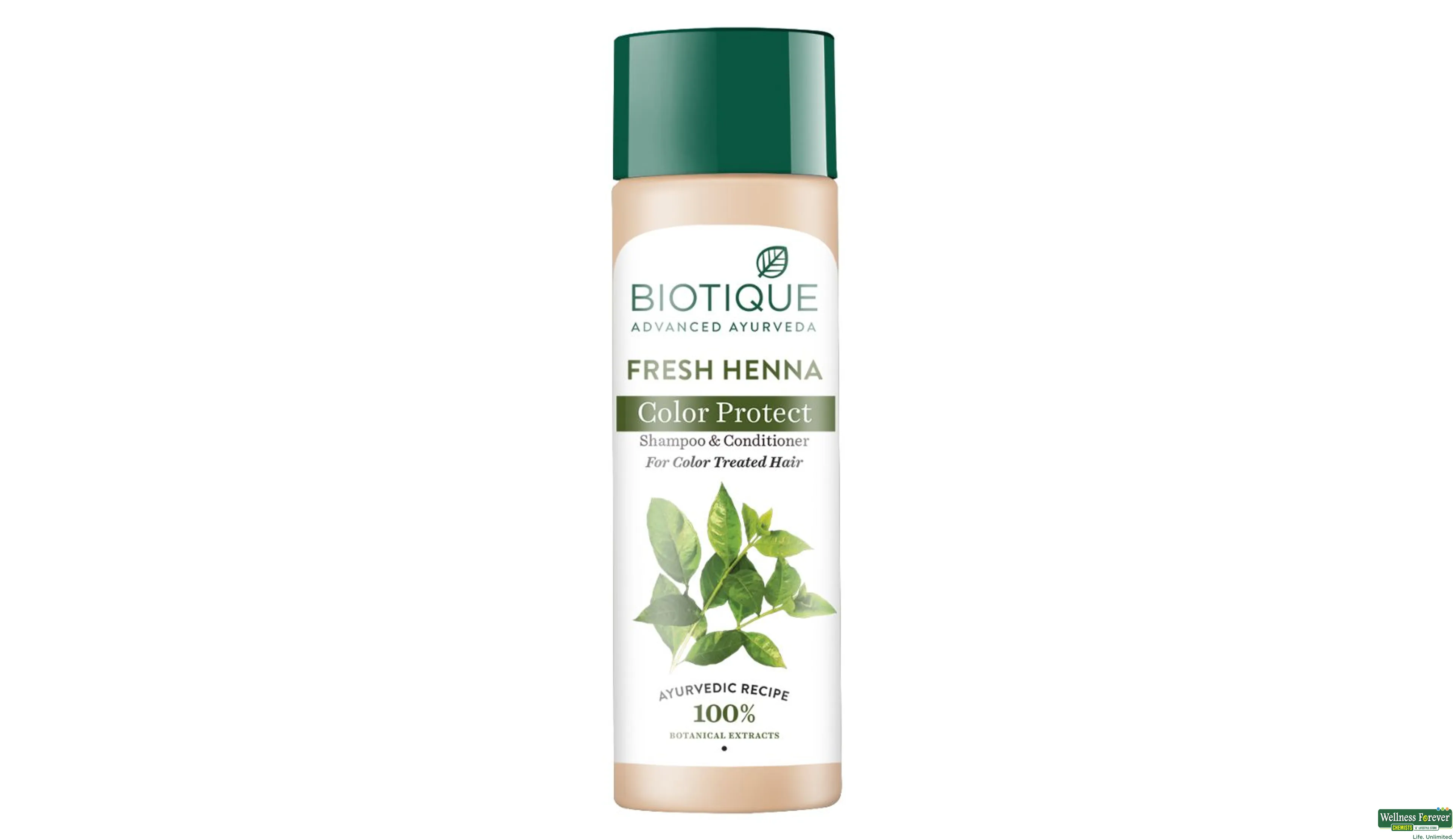 BIOT SHMP/COND BIO HEENA LEAF 190ML- 1, 190ML, 