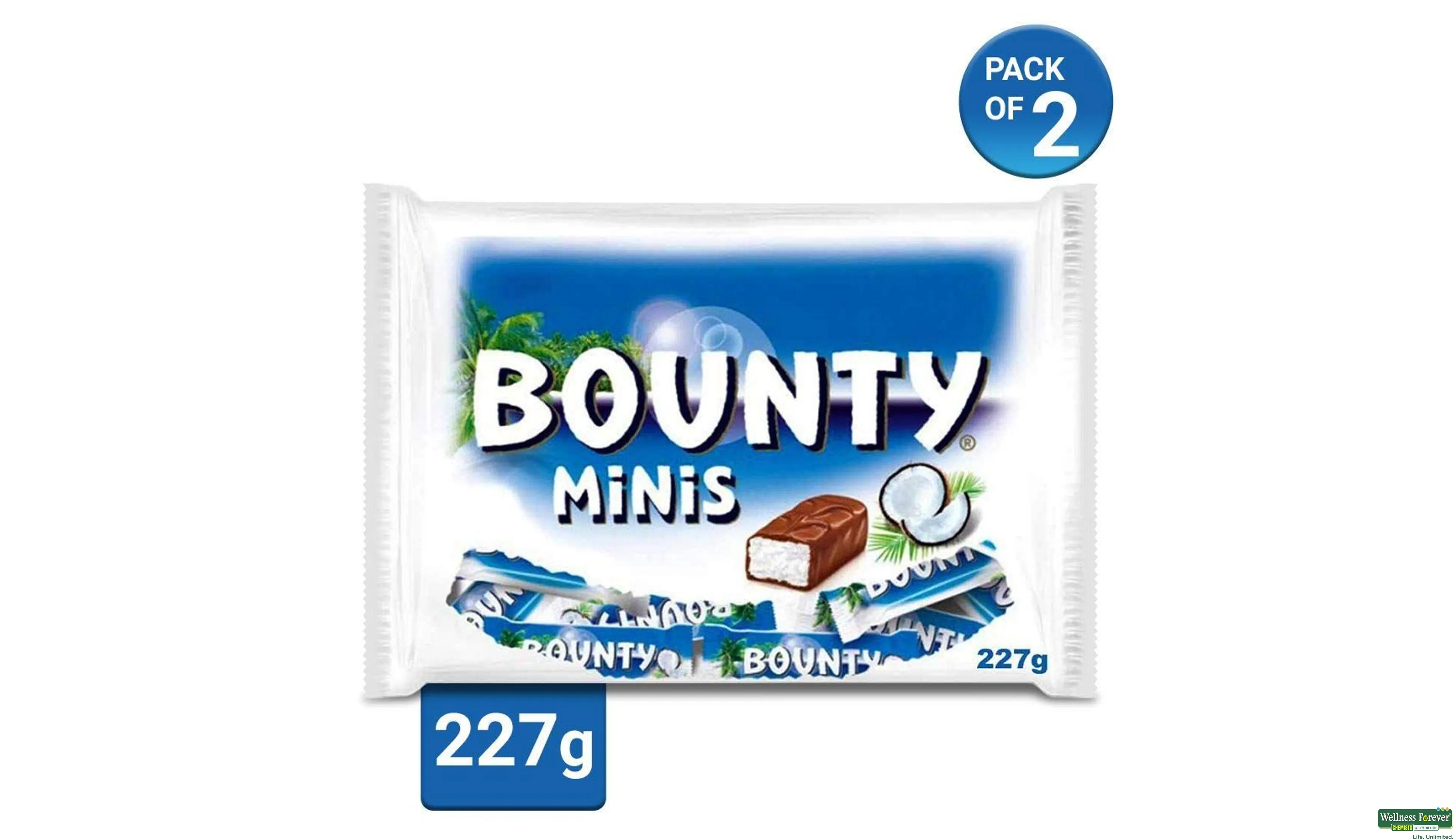 Buy Bounty Choc Mini Bag 270 g Online at Best Prices Wellness