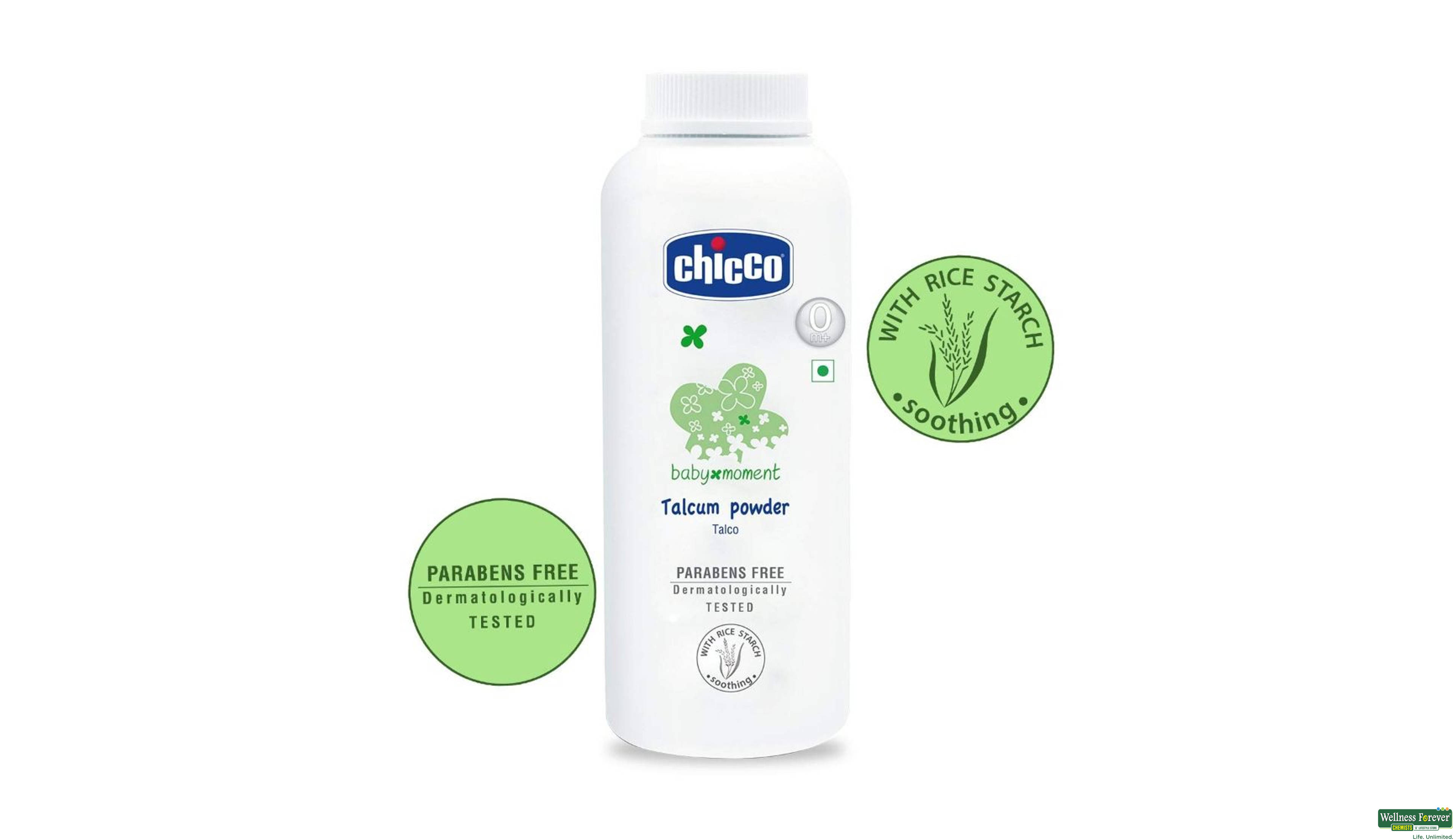 CHICCO TALC PWDR 150GM- 2, 150GM, null