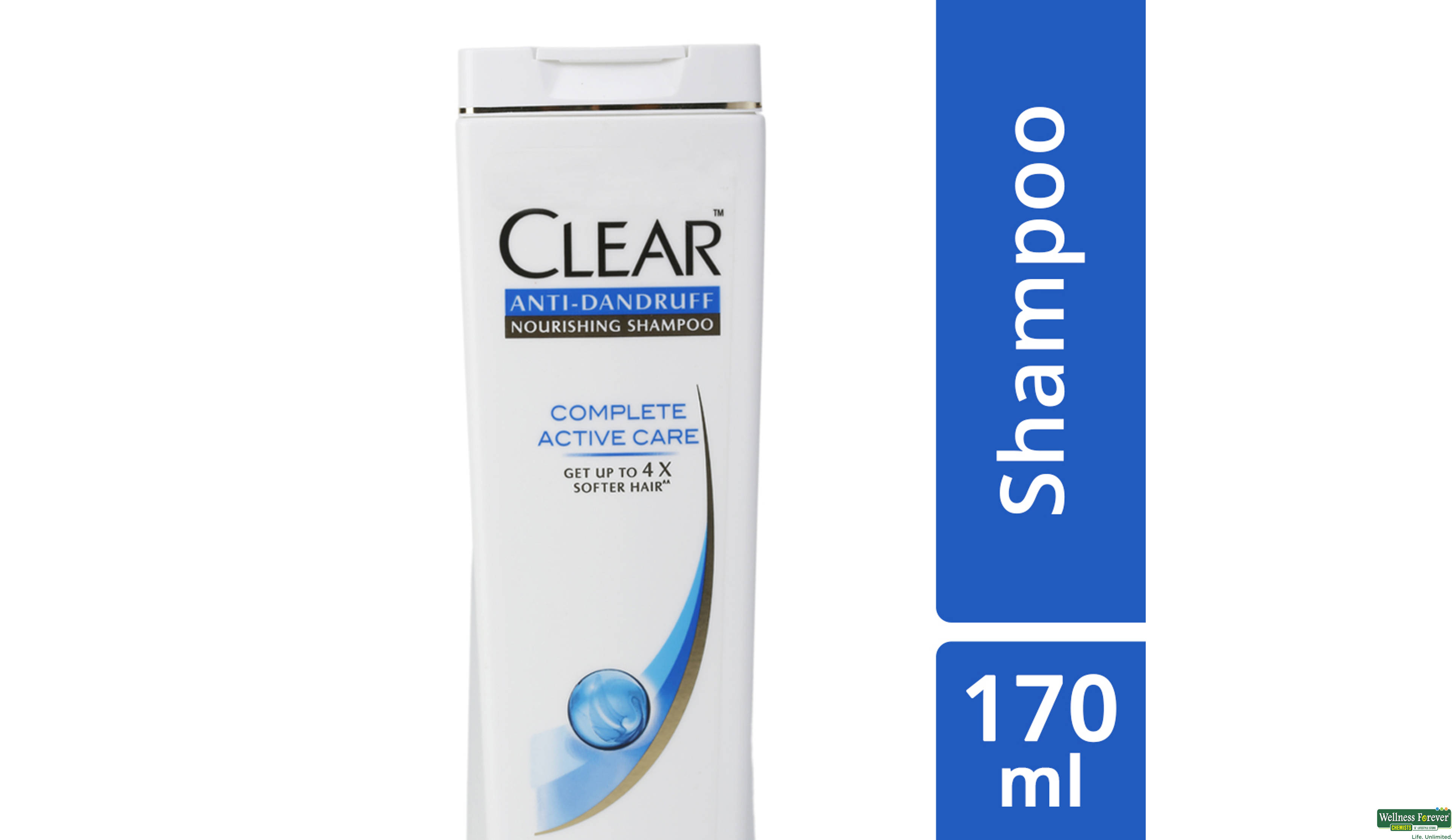 CLEAR SHMP ACTIVE/CARE 170ML- 1, 170ML, 