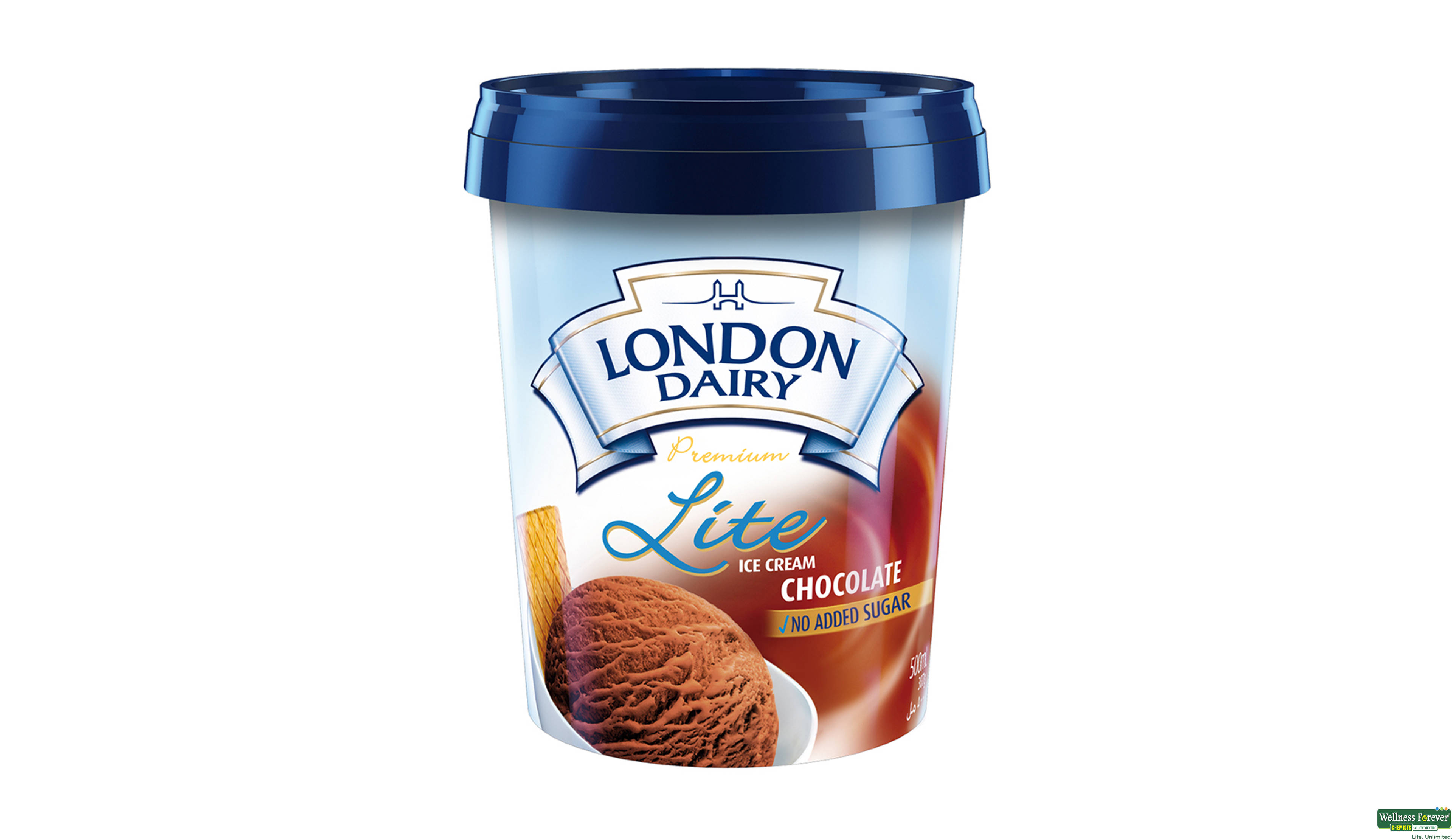 LOND I/C CHOCO LITE 500ML- 1, 500ML, 