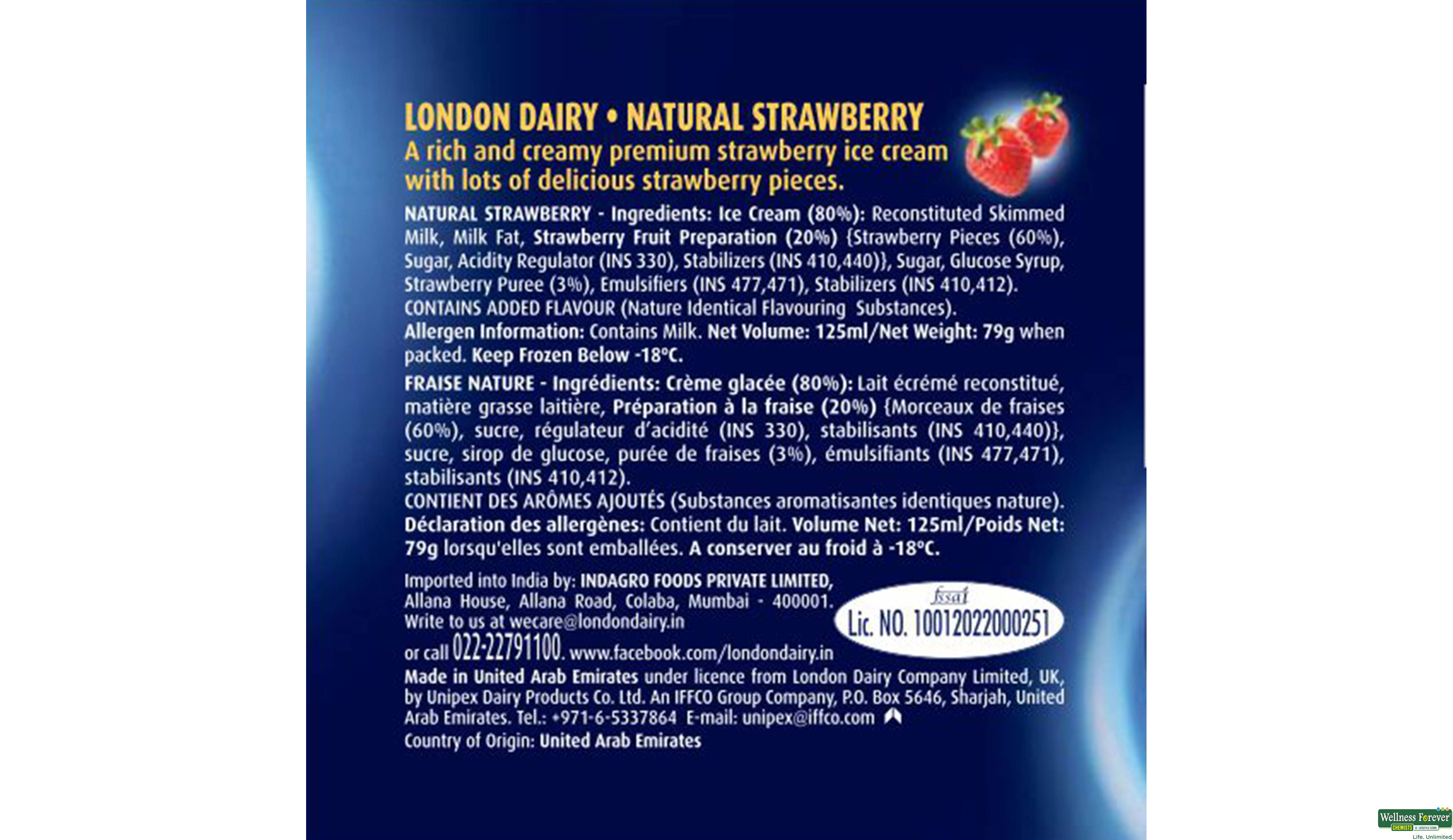 LOND I/C SIMPLY STRAWBERRY 125ML- 2, 125ML, 