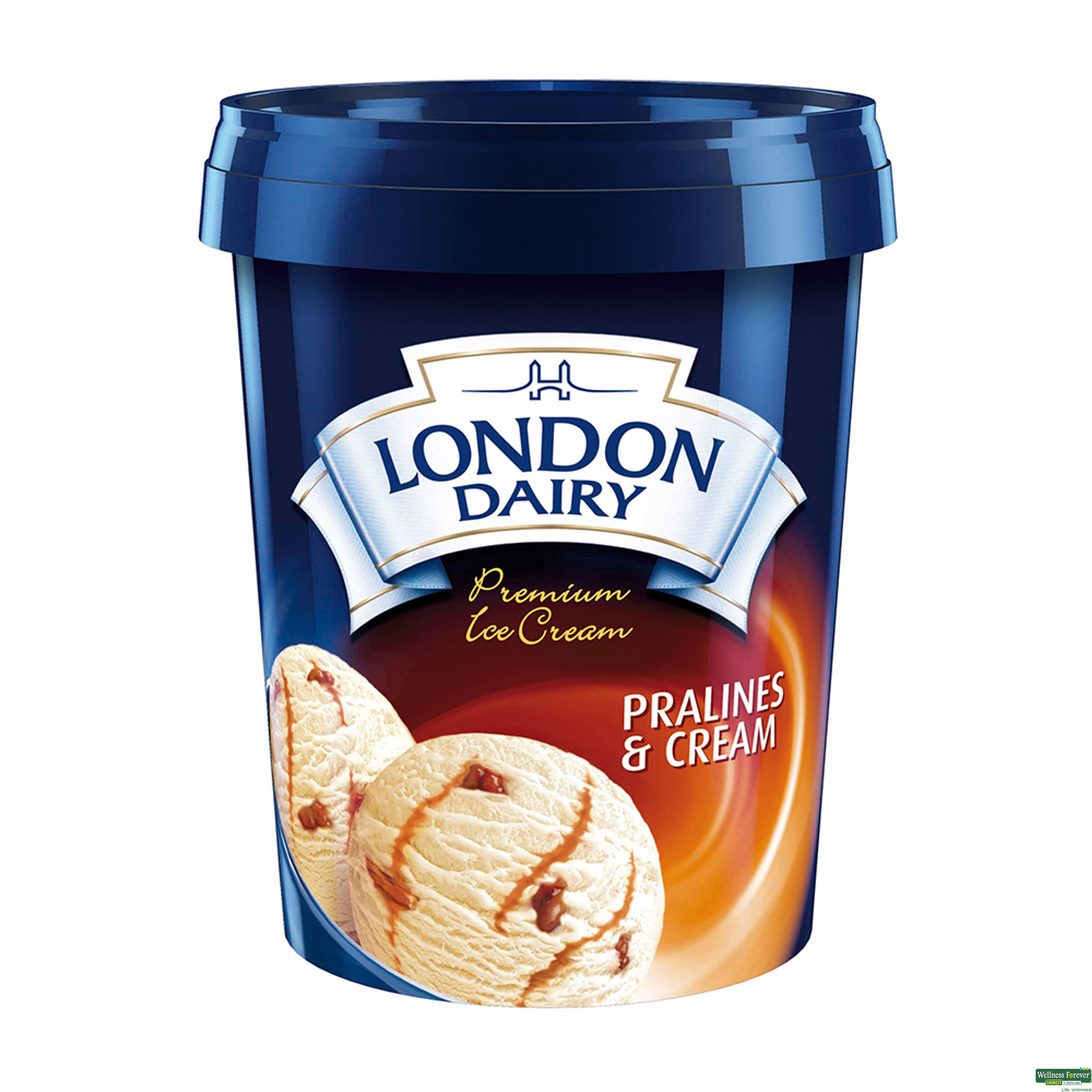 London Dairy Praline and Cream Ice Cream, 500 ml-image