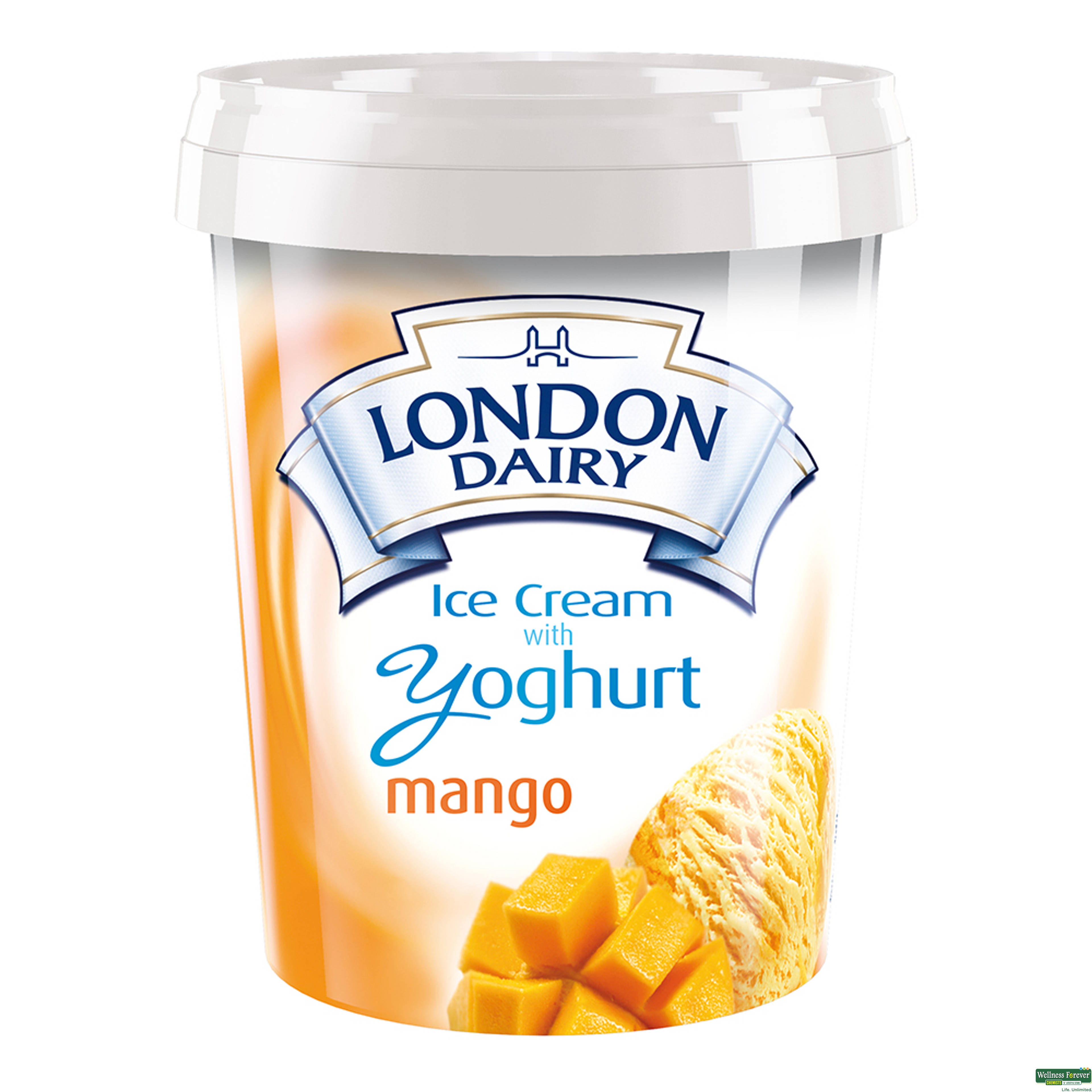 London Dairy Mango Yoghurt Ice Cream 500ml-image