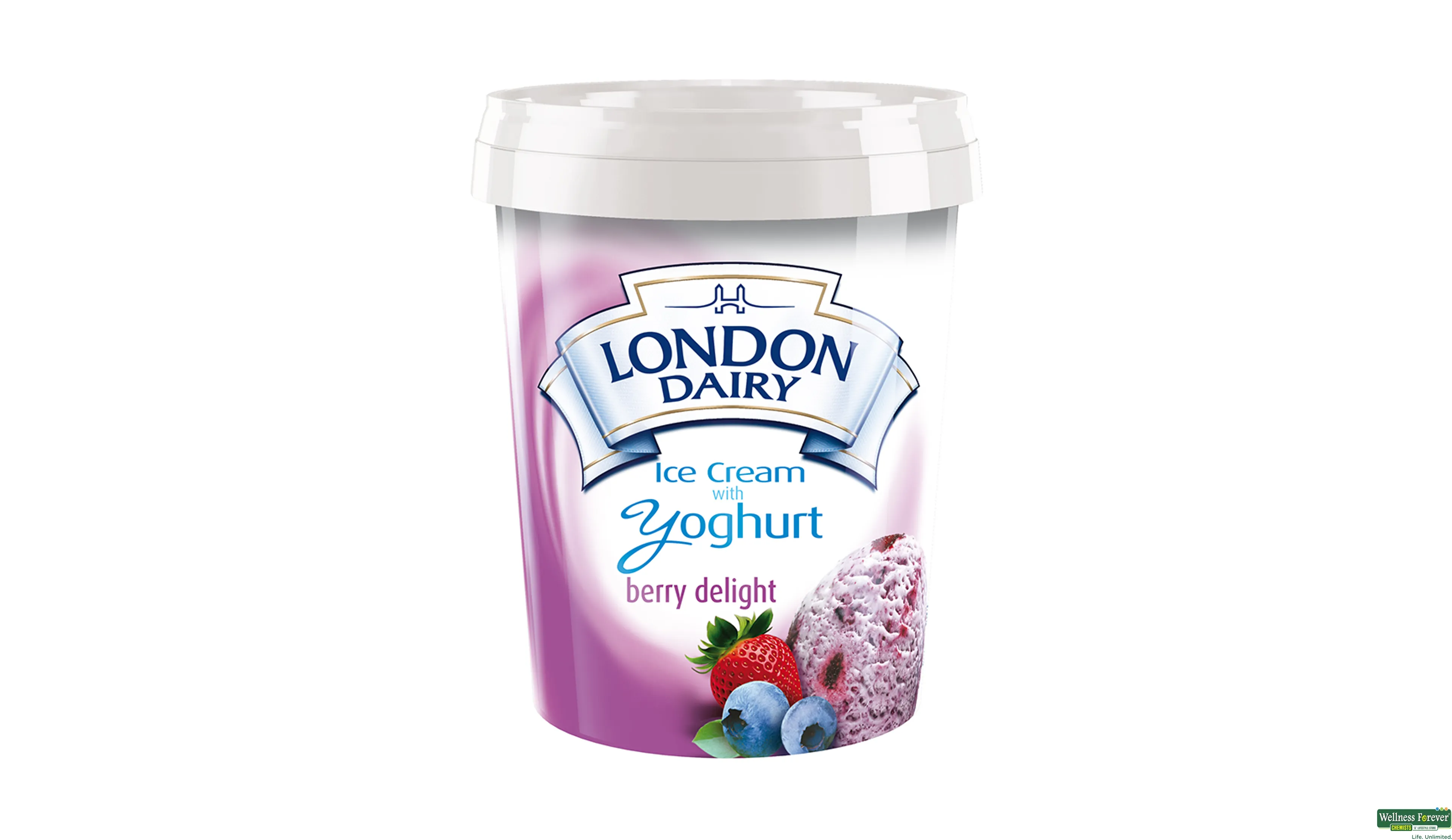 LOND I/C YOGHURT BERRY DELIGHT 500ML- 1, 500ML, 