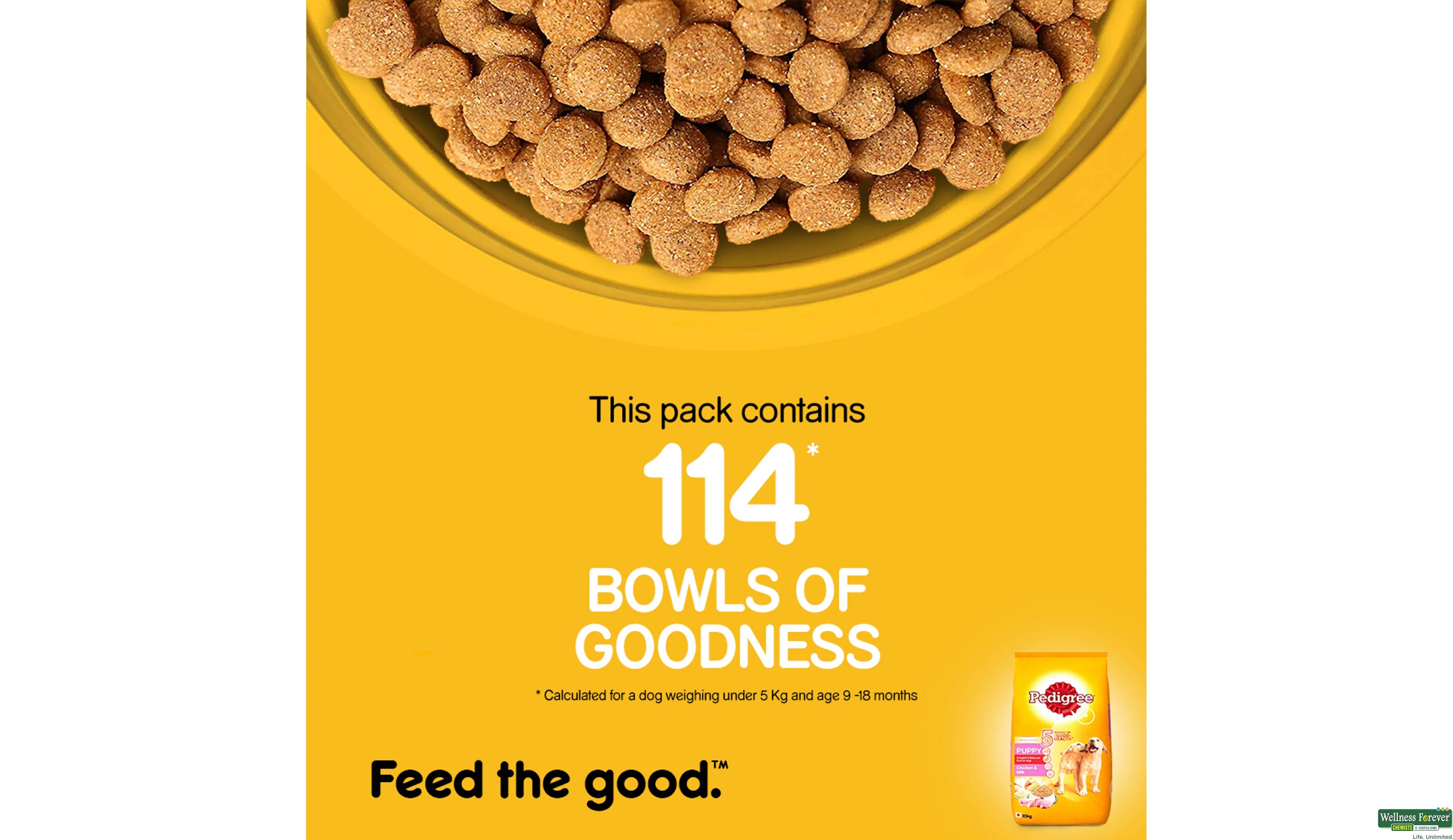 Pedigree chicken and milk 10kg online