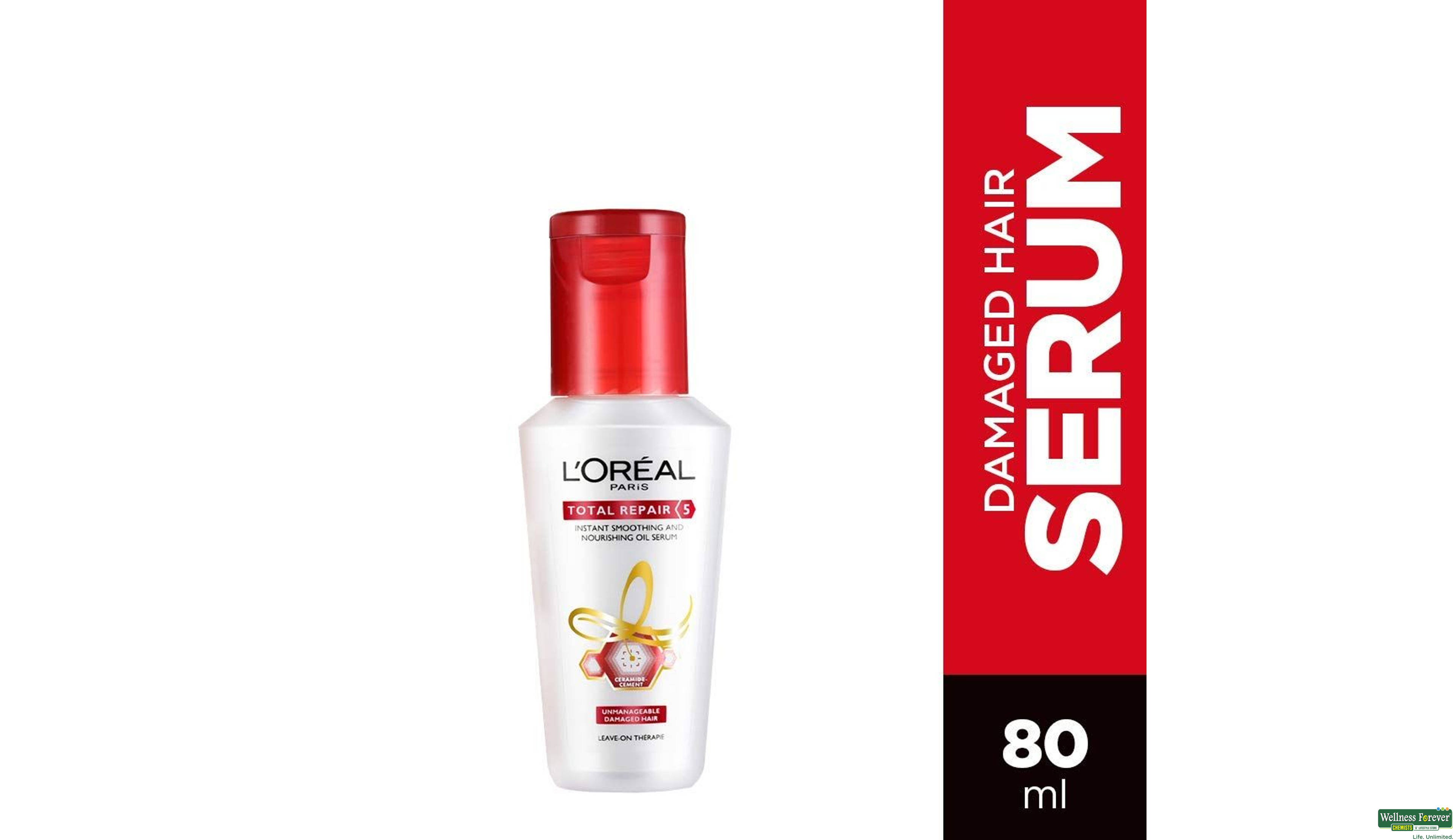 LOREAL HR/SERUM TOTAL REPAIR 80ML- 1, 80ML, 