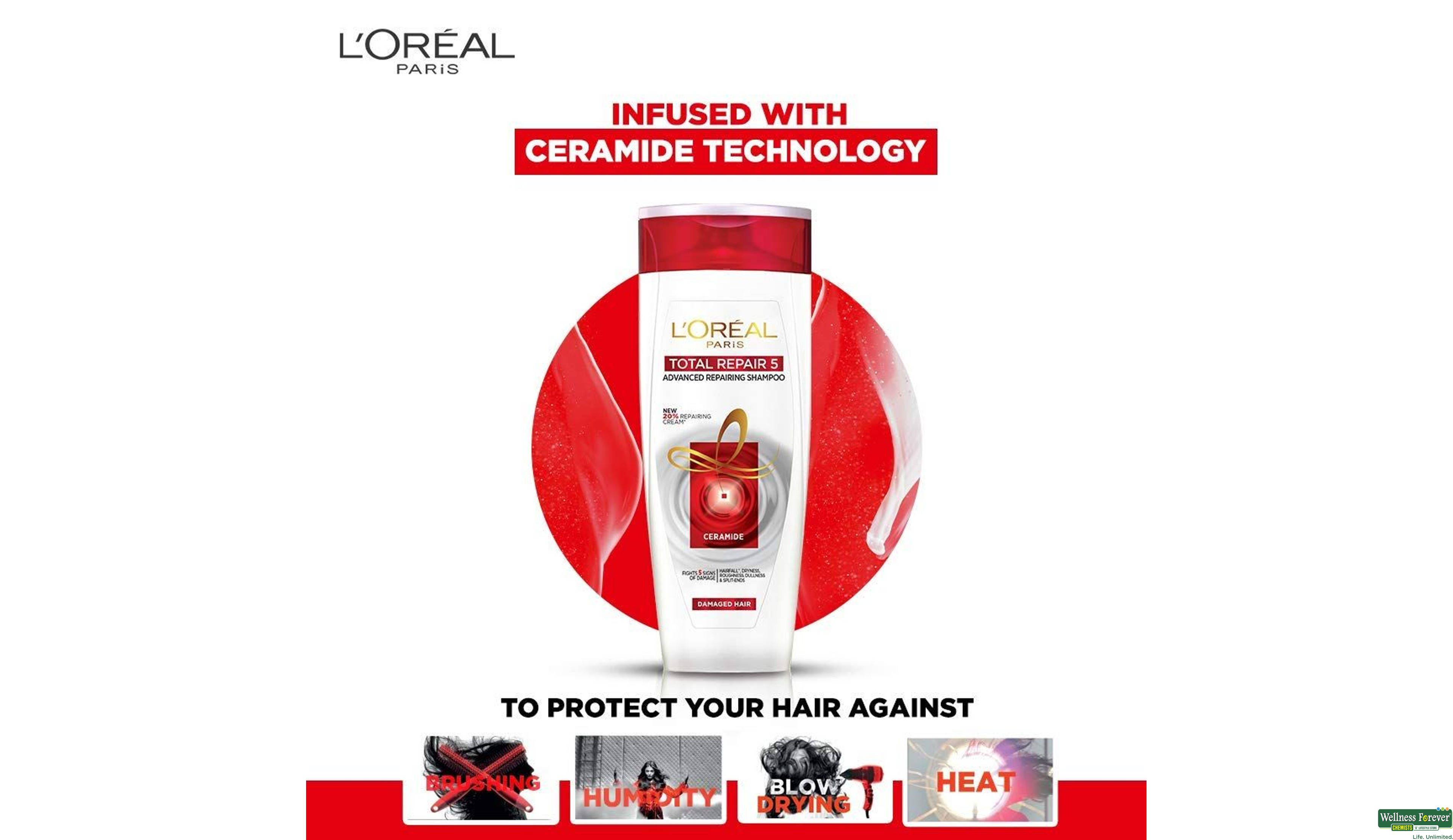 LOREAL HR/SERUM TOTAL REPAIR 80ML- 4, 80ML, 