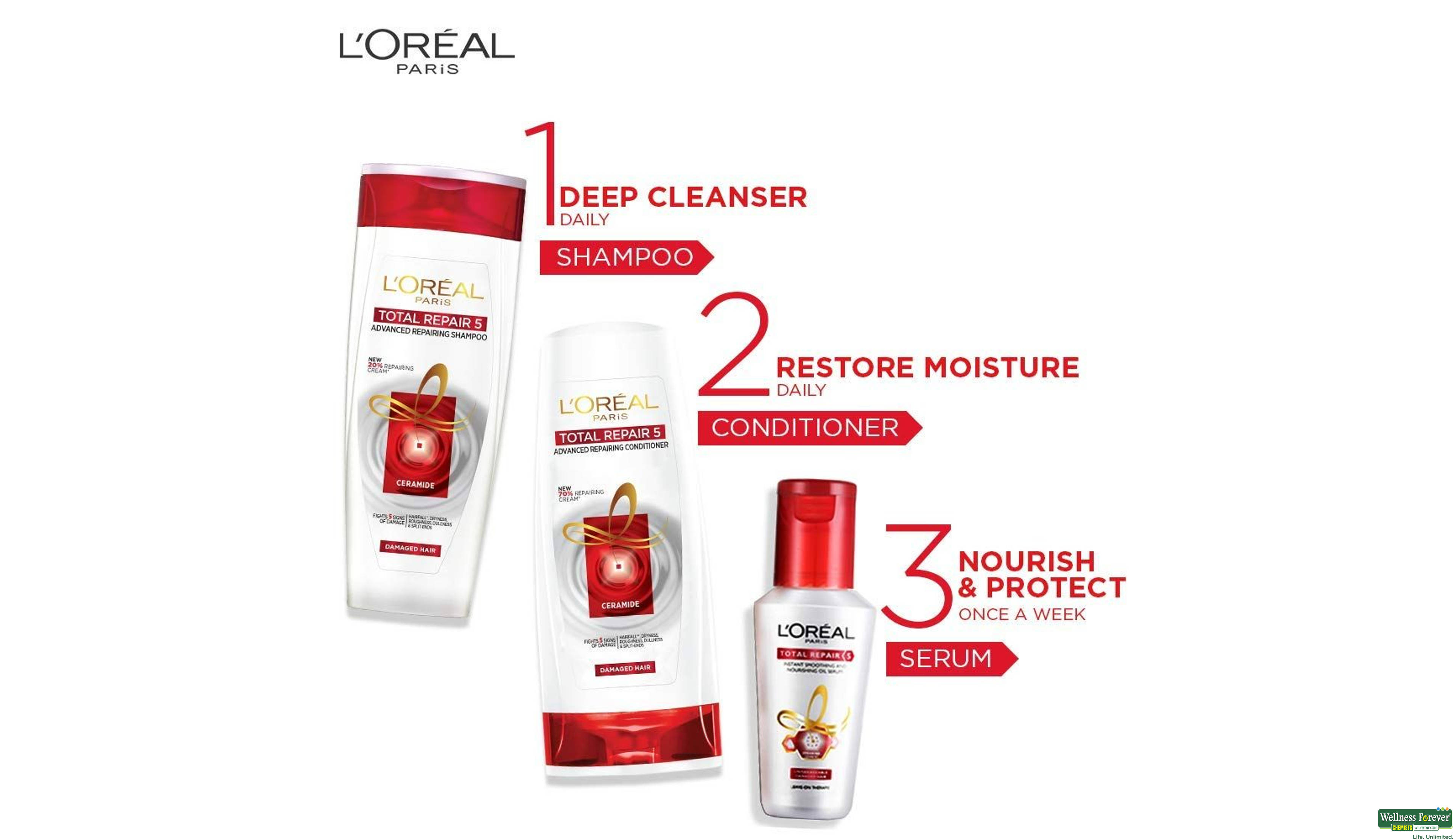 LOREAL HR/SERUM TOTAL REPAIR 80ML- 5, 80ML, 