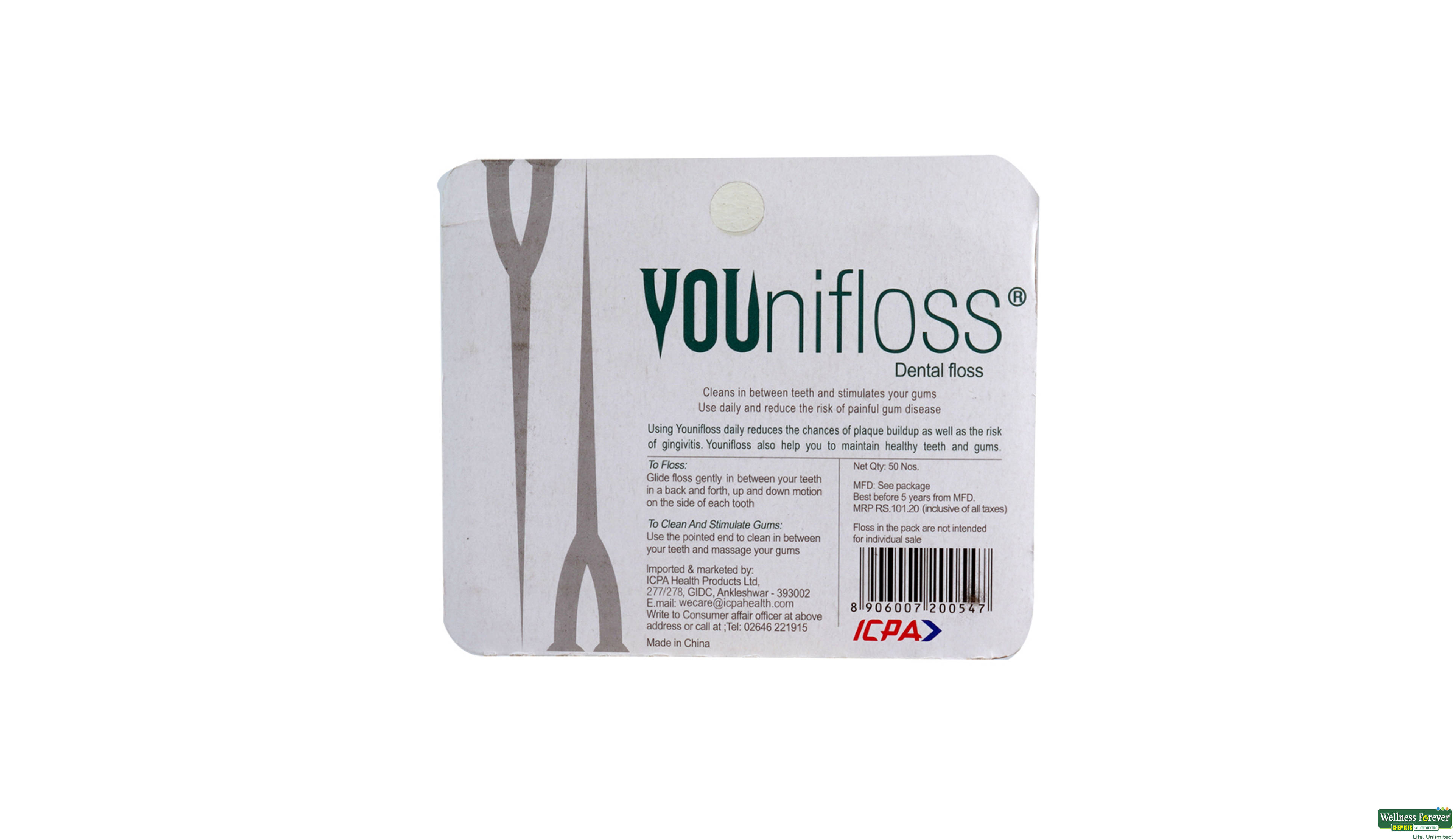 YOUNIFLOSS 50PC- 2, 50PC, 