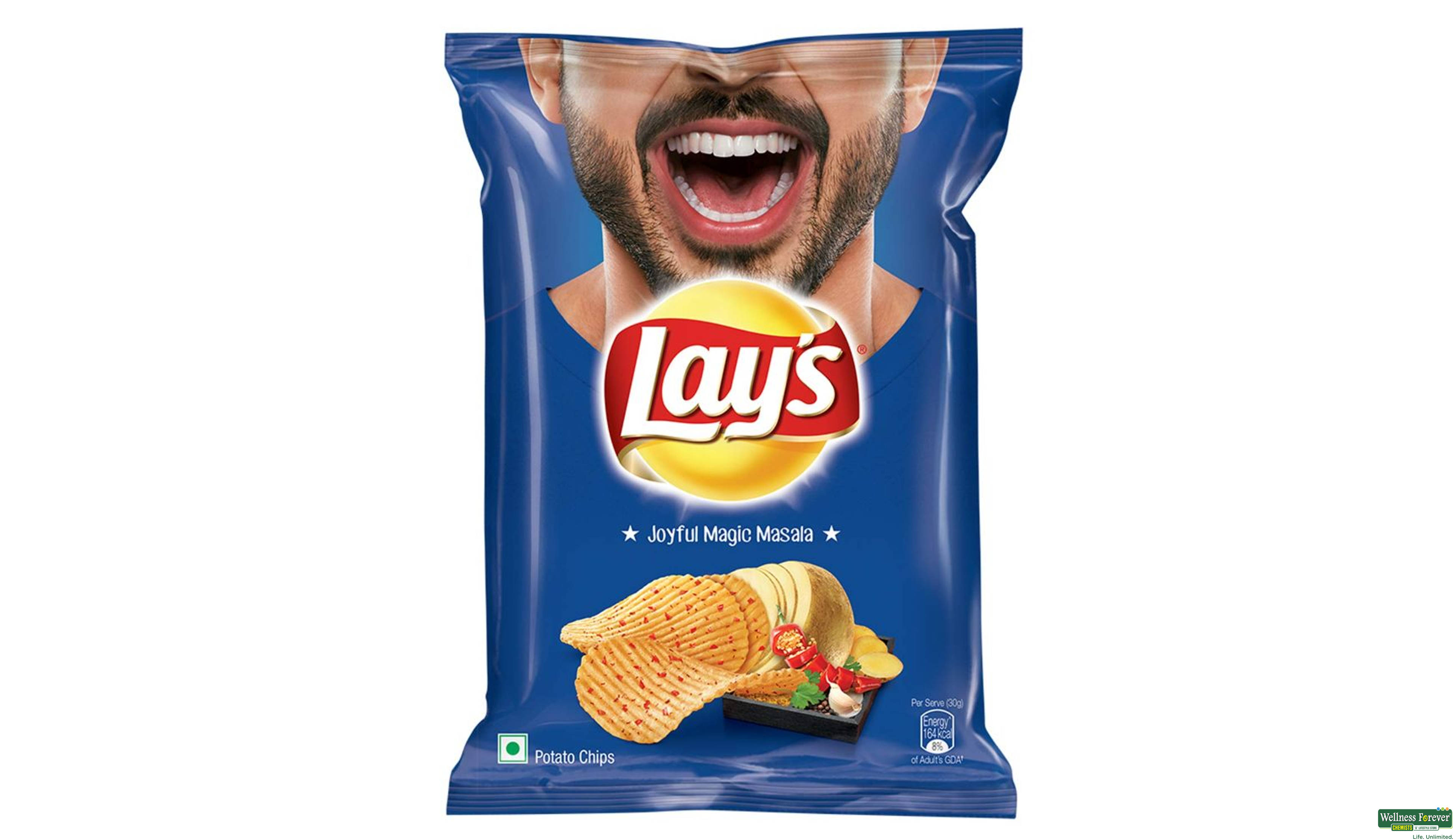 LAYS CHIPS MAGIC MASALA 96GM- 1, 96GM, 