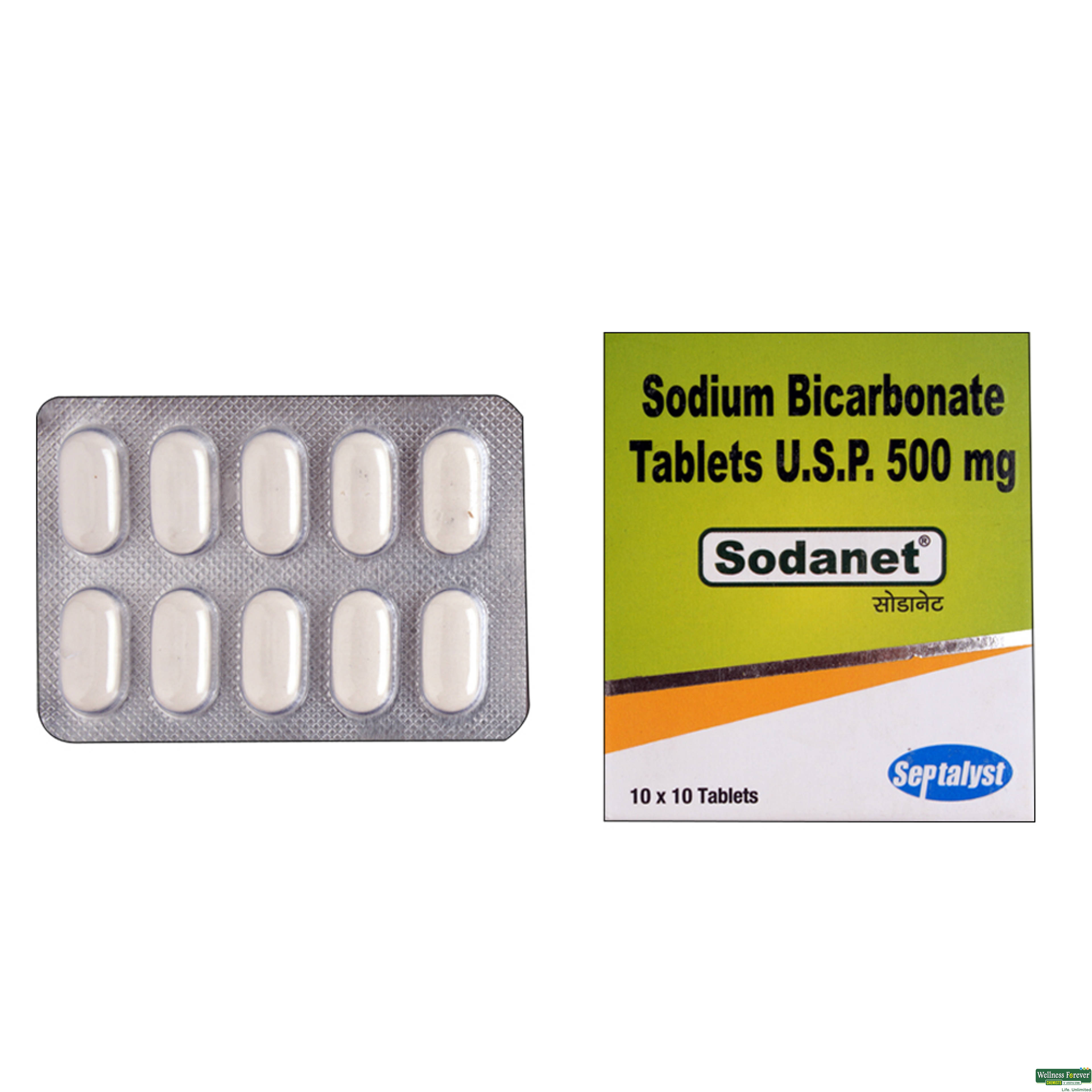 SODANET 500MG 10TAB-image