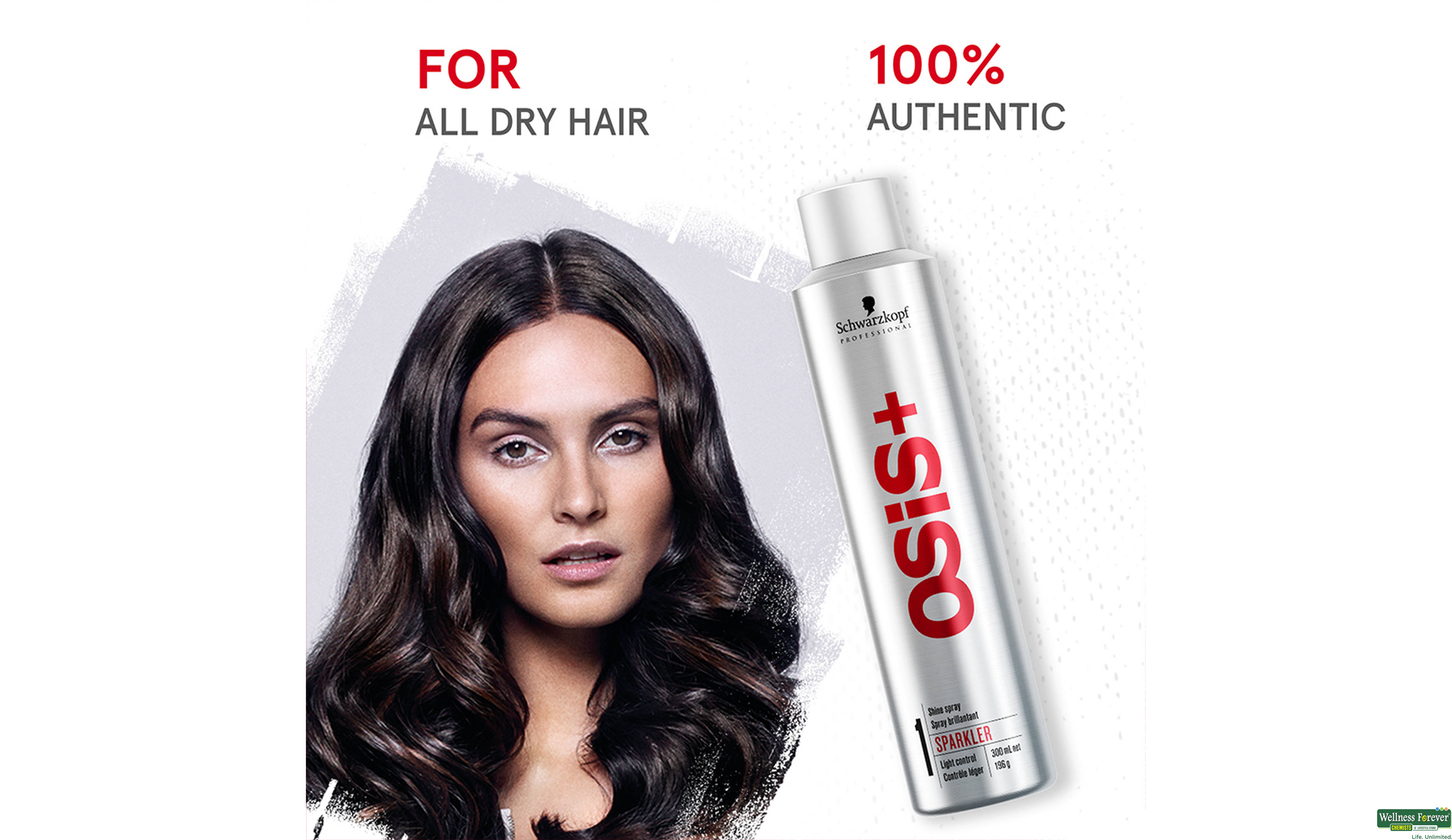 OSIS+ HR/SPRAY SPARKLER 300ML- 4, 300ML, null