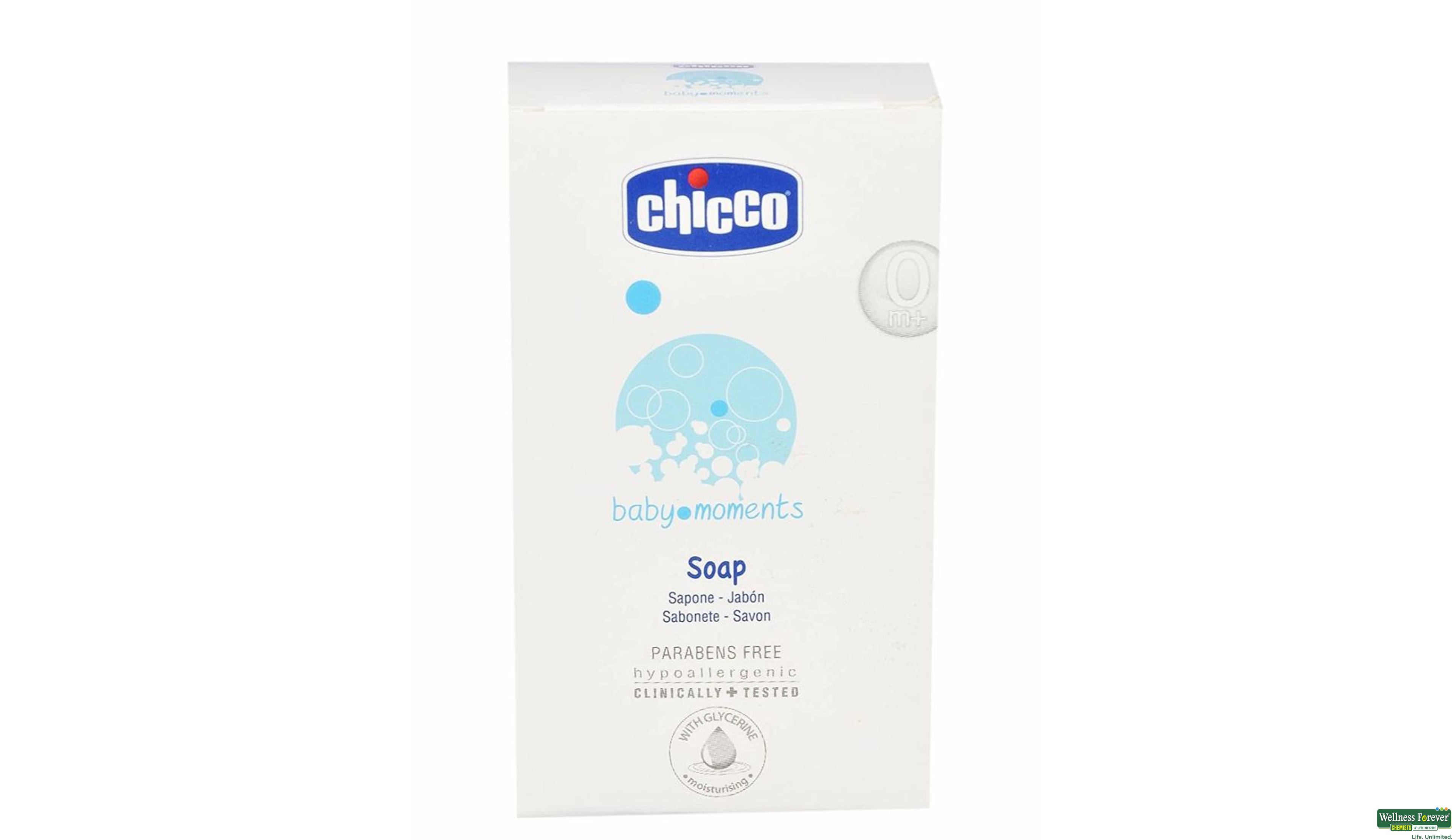 CHICCO BABY SOAP 125GM- 1, 125GM, null