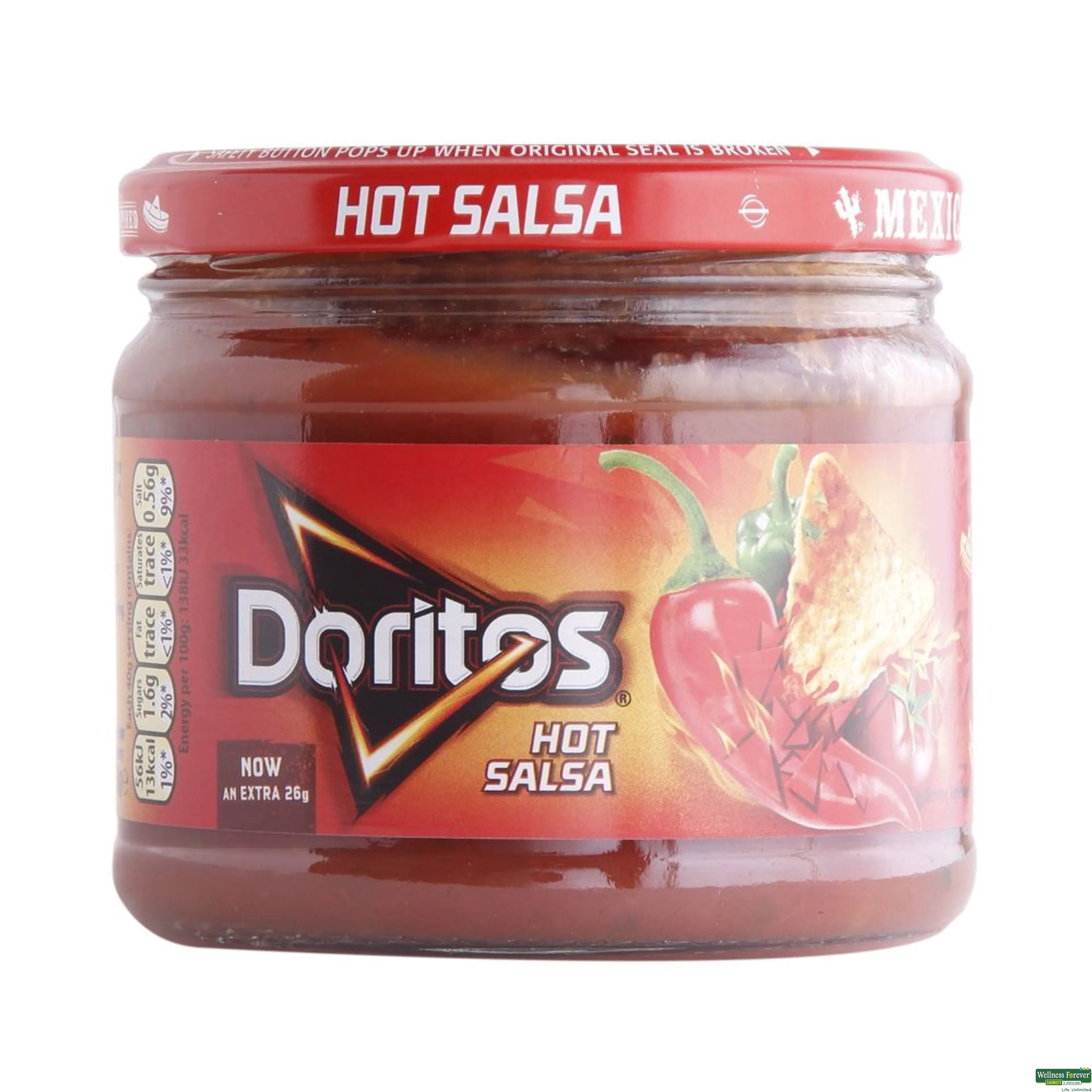 DORITOS SALSA DIP HOT 326GM-image