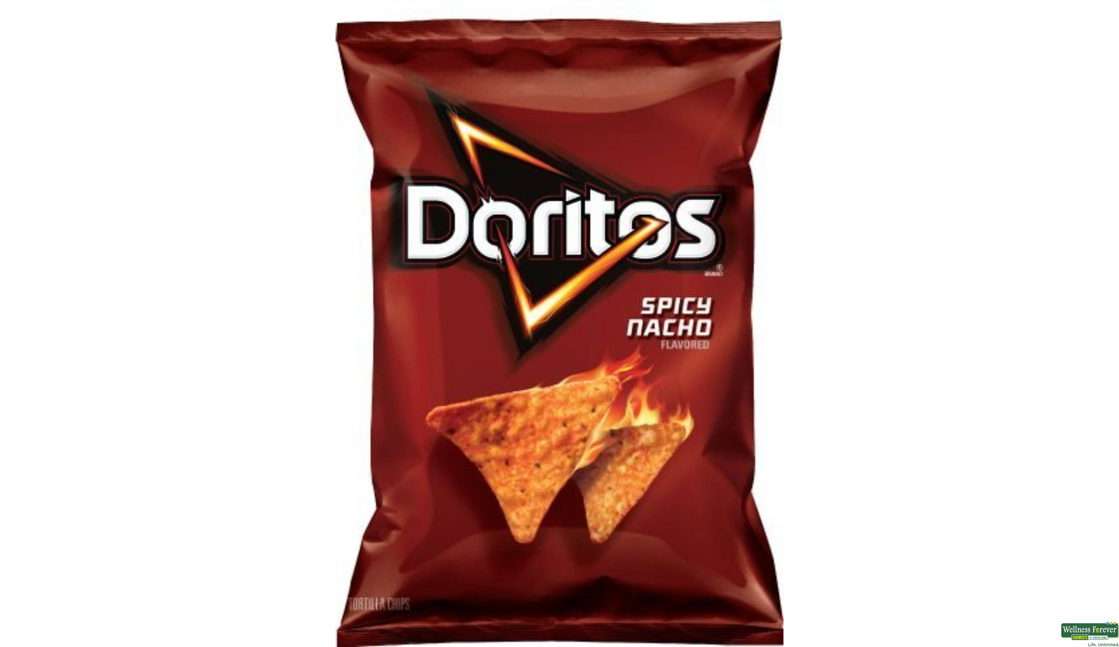 DORITOS CHIPS SPICY NACHO 311GM- 1, 311GM, 