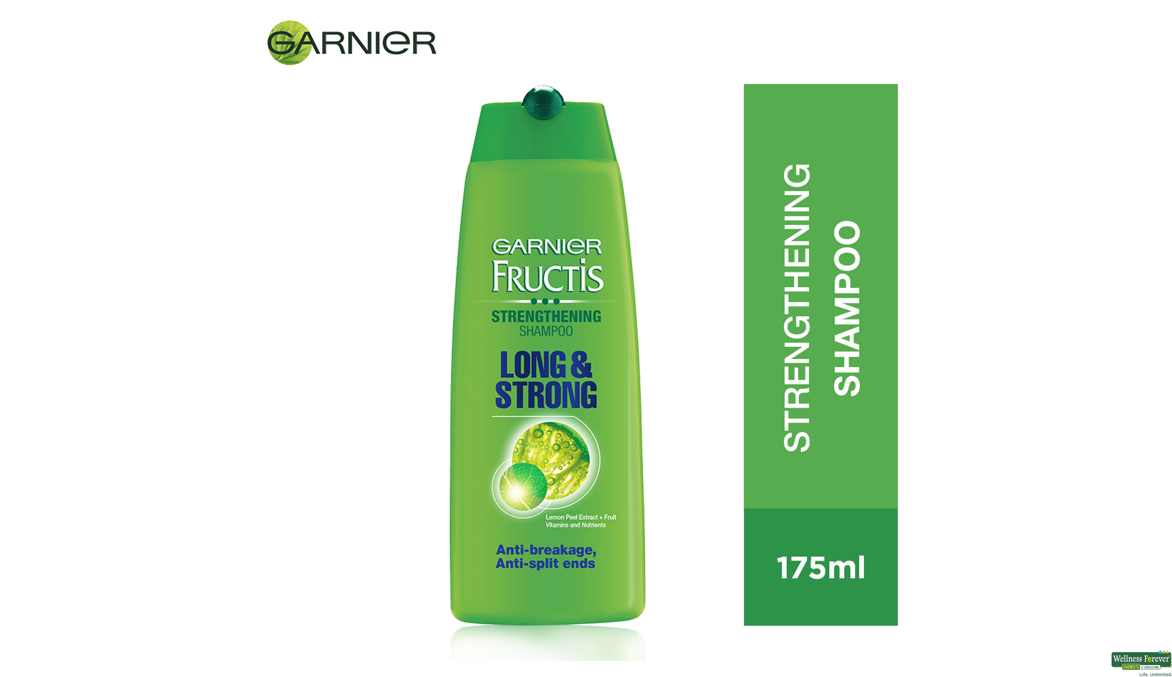 GARN SHMP LONG STRONG 175ML- 2, 175ML, 