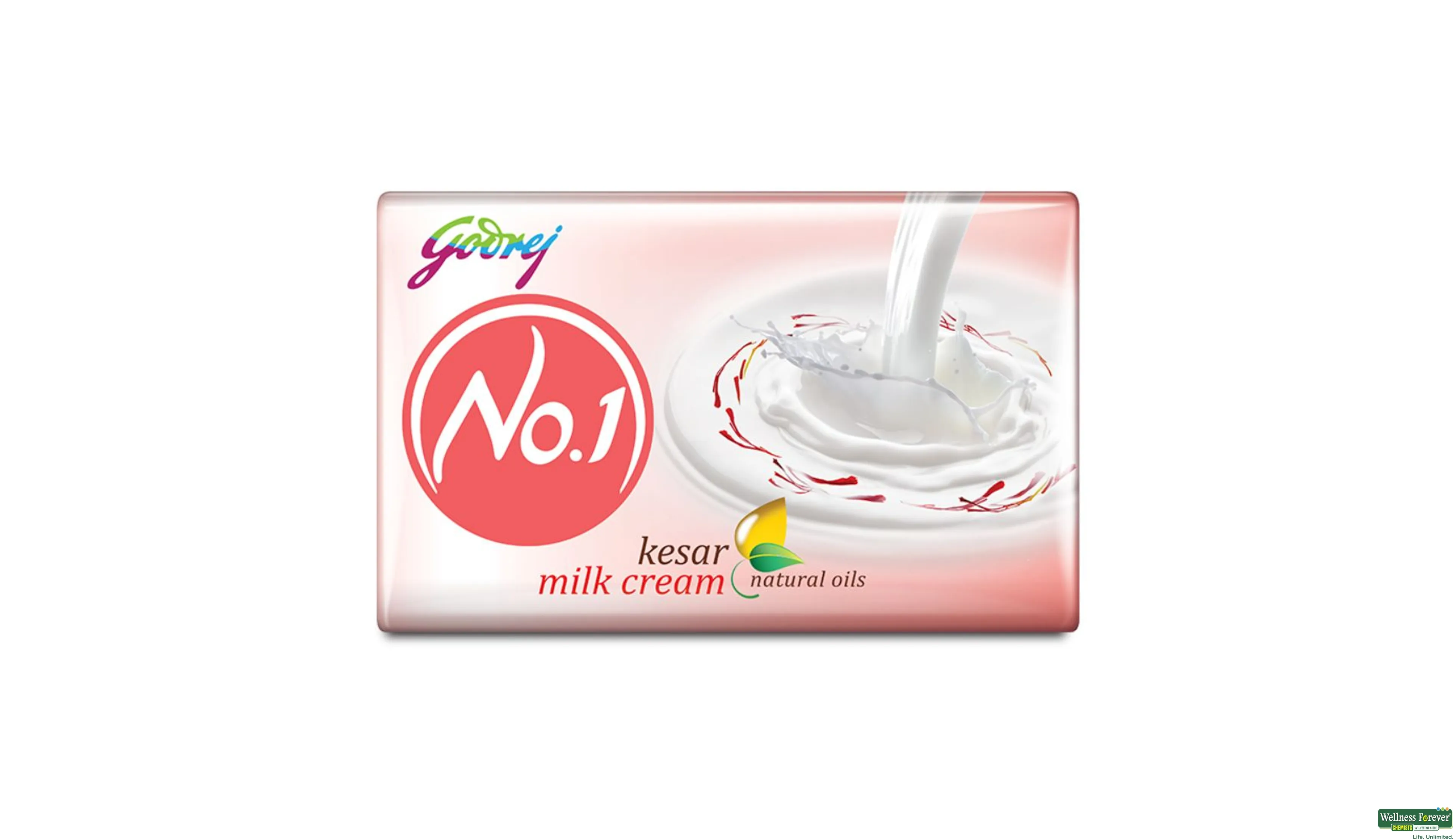 GOD SOAP NO.1 SAFFRON MILK 4X100GM- 1, 1PC, 