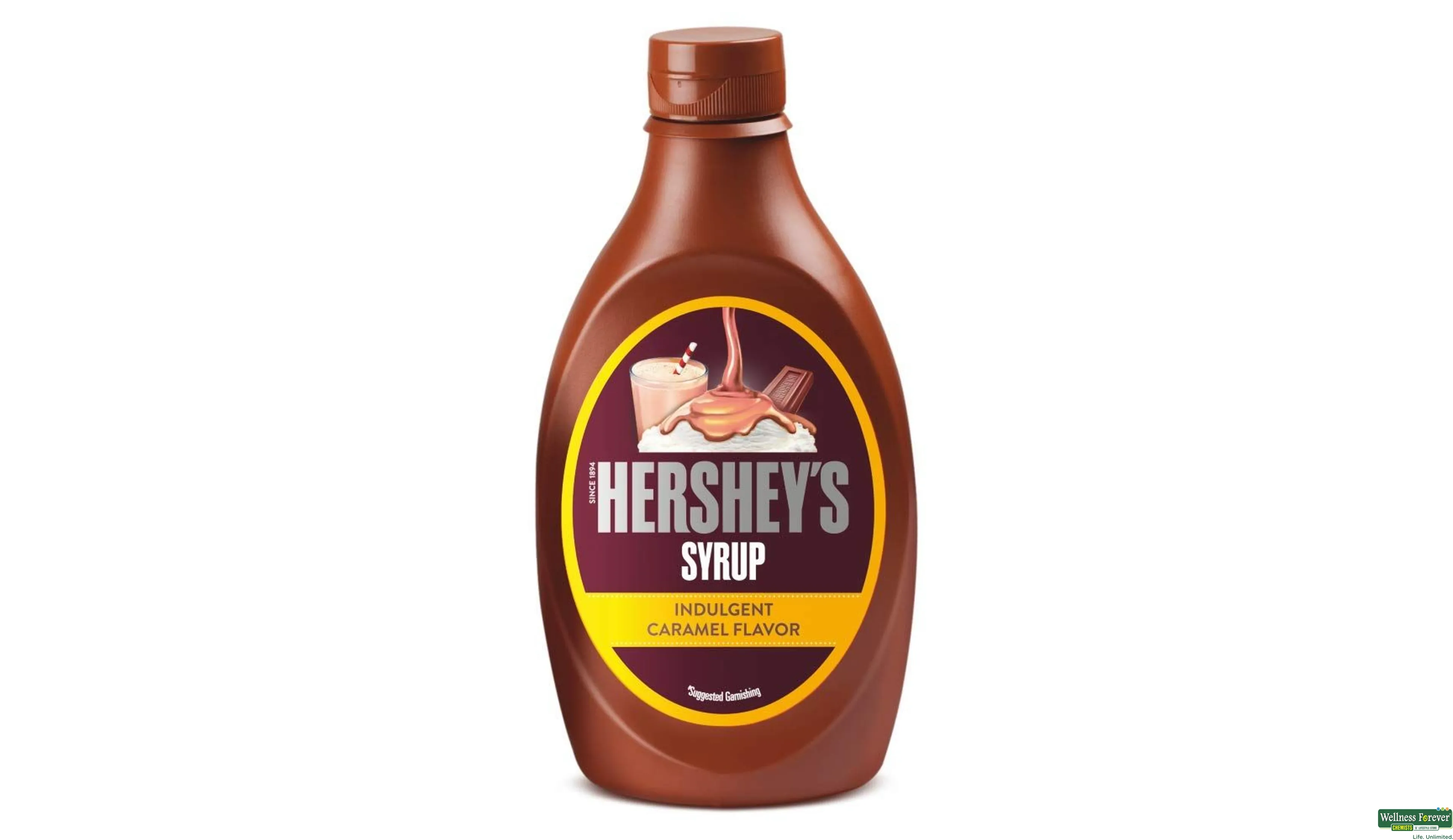 HERSHEYS SYP CARAMEAL 623ML- 2, 623GM, null