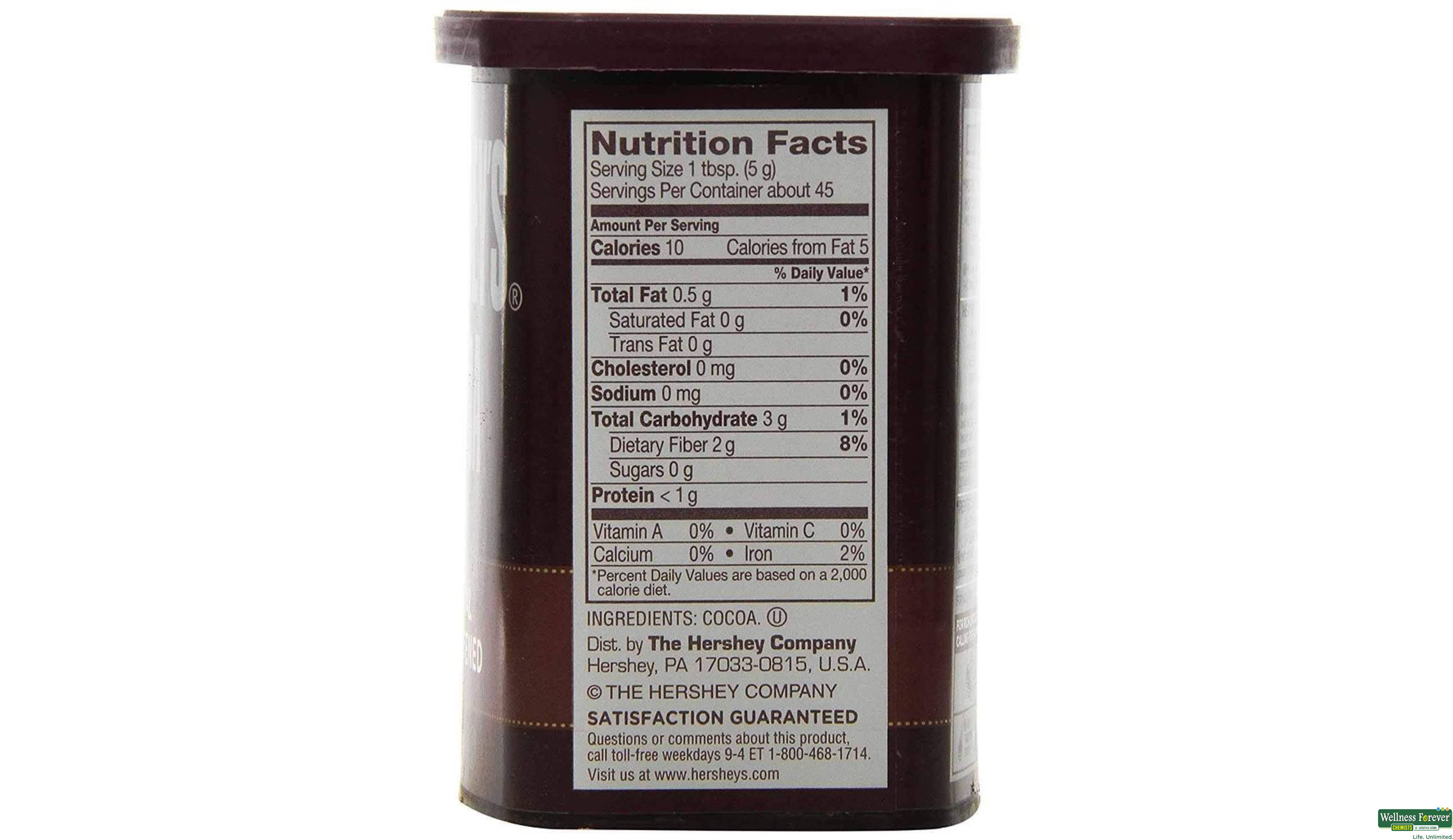 HERSHEYS PWDR COCOA 226GM- 4, 226GM, null