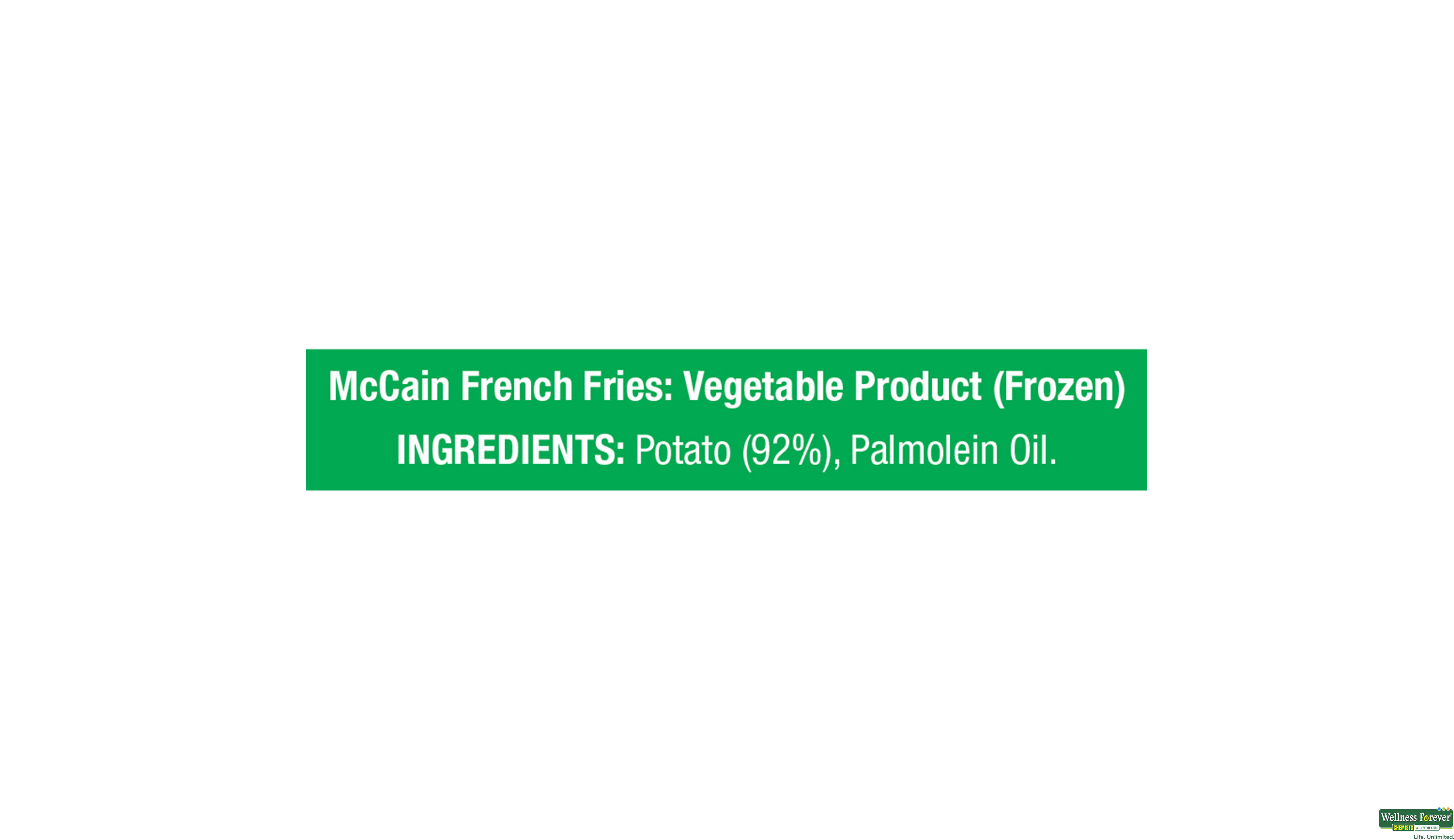 MCCAIN FRENCH FRIES 450GM- 4, 450GM, 