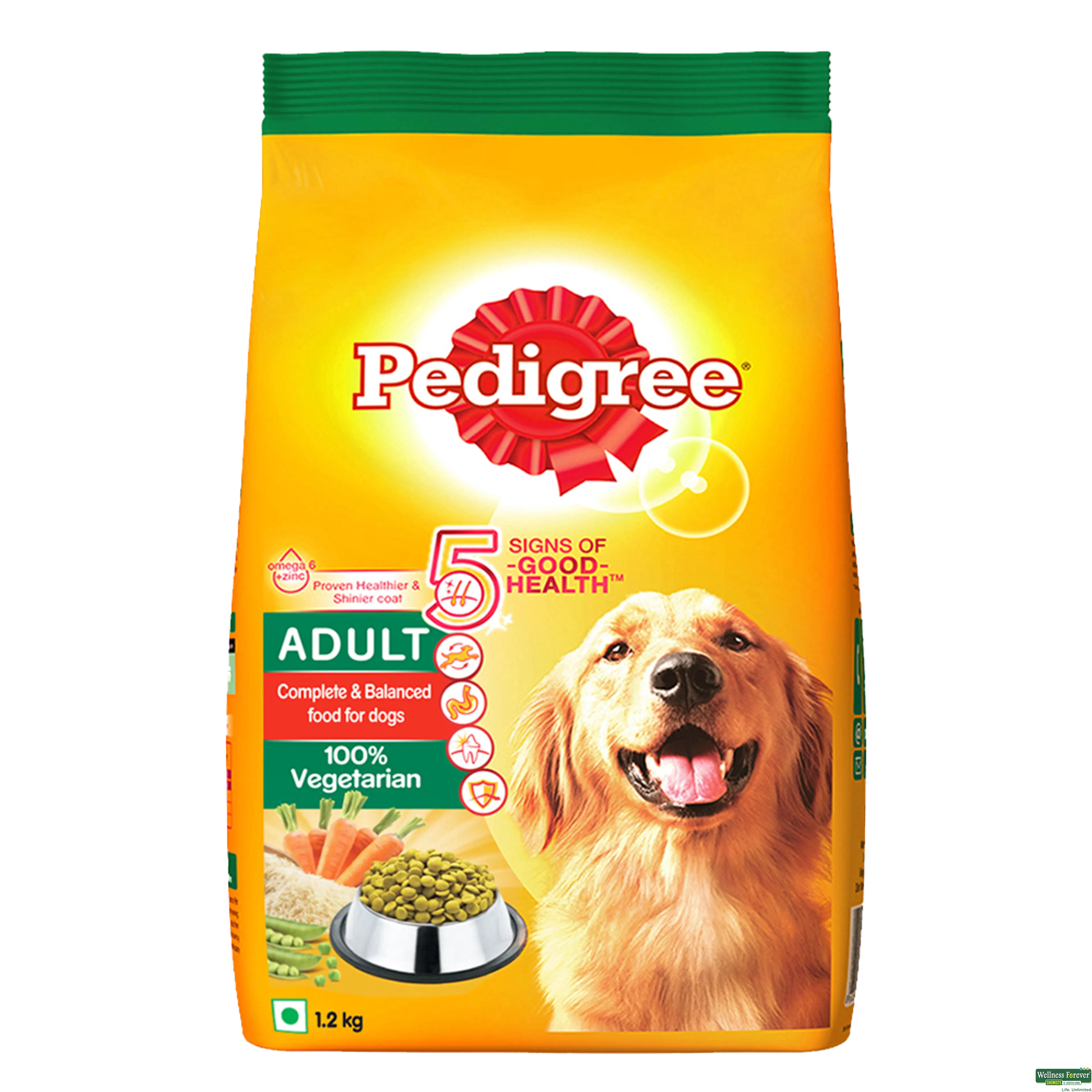 PEDIGREE DOG FOOD VEGETARIAN 1.2KG-image