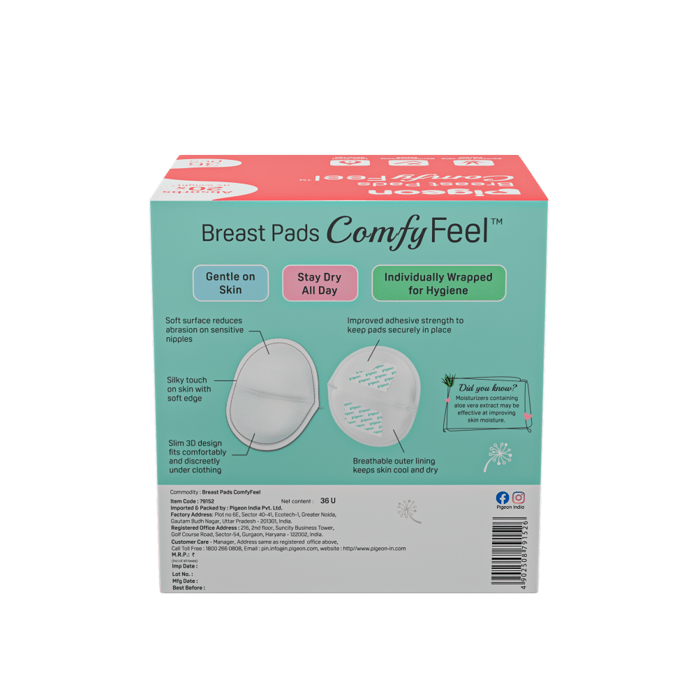 BREAST PADS ComfyFEEL 36 PCS - Pigeon