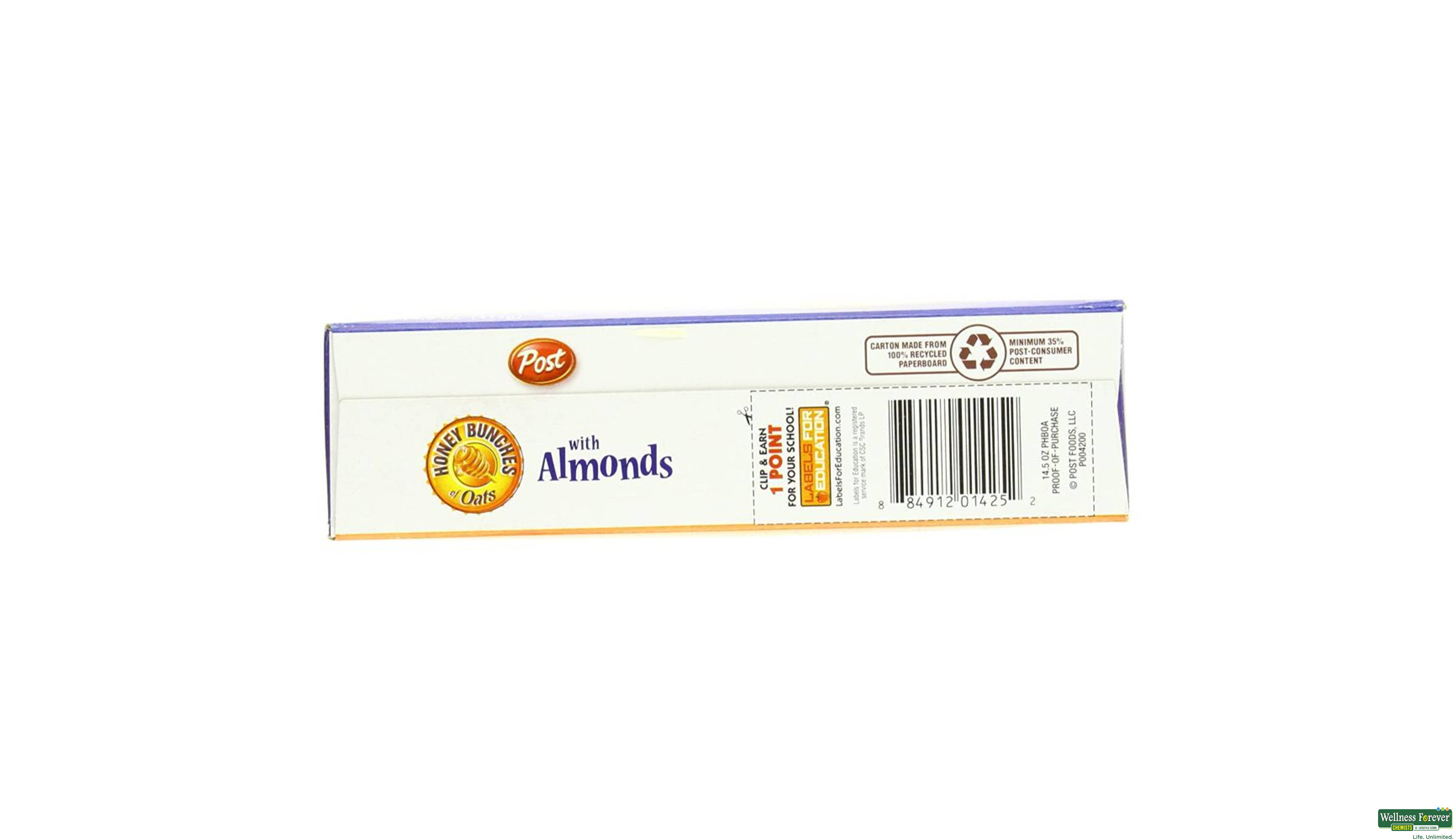 POST CORNFLAKES ALMOND 453GM- 6, 453GM, null