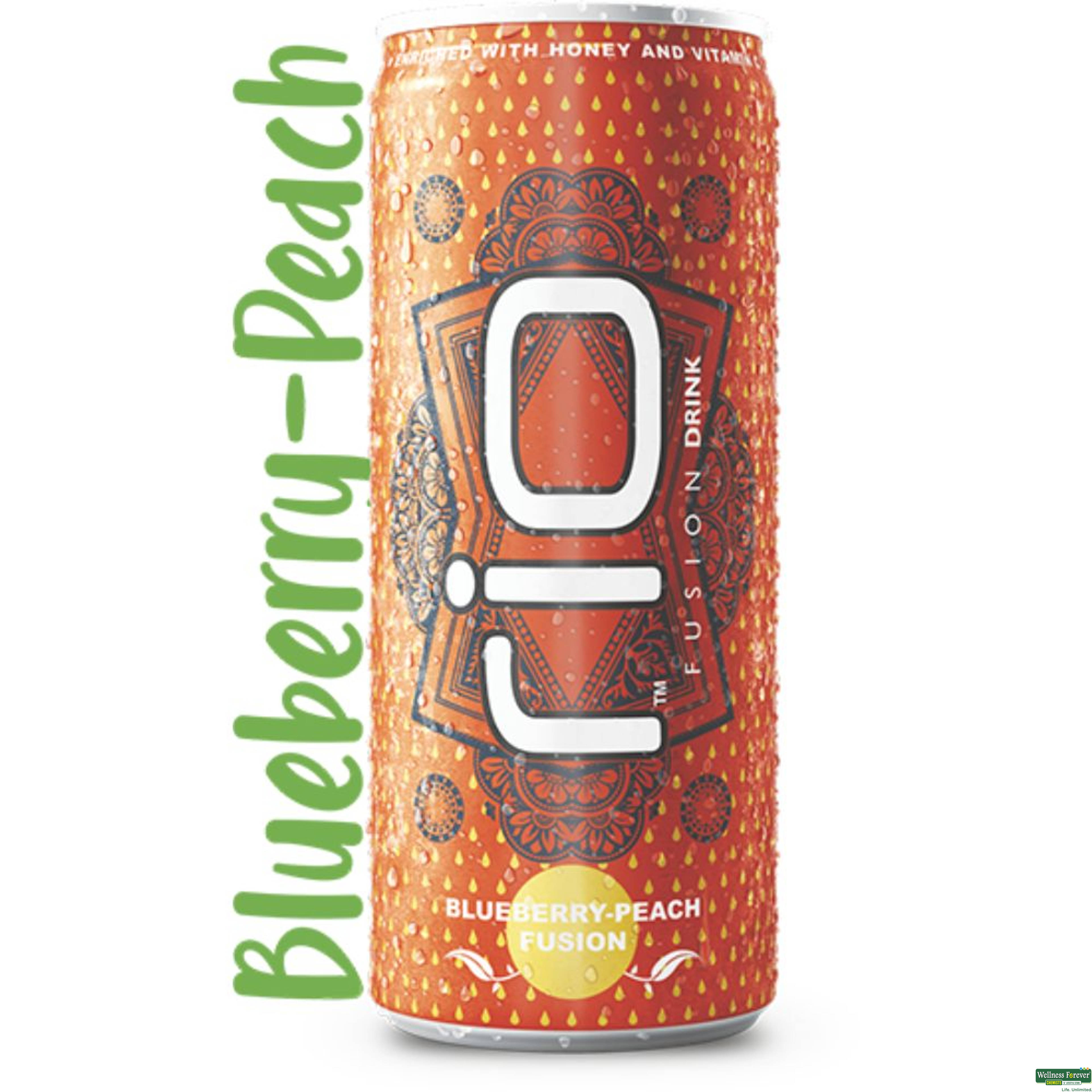 Rio Blue Berry Peach Fusion Drink, 330 ml-image