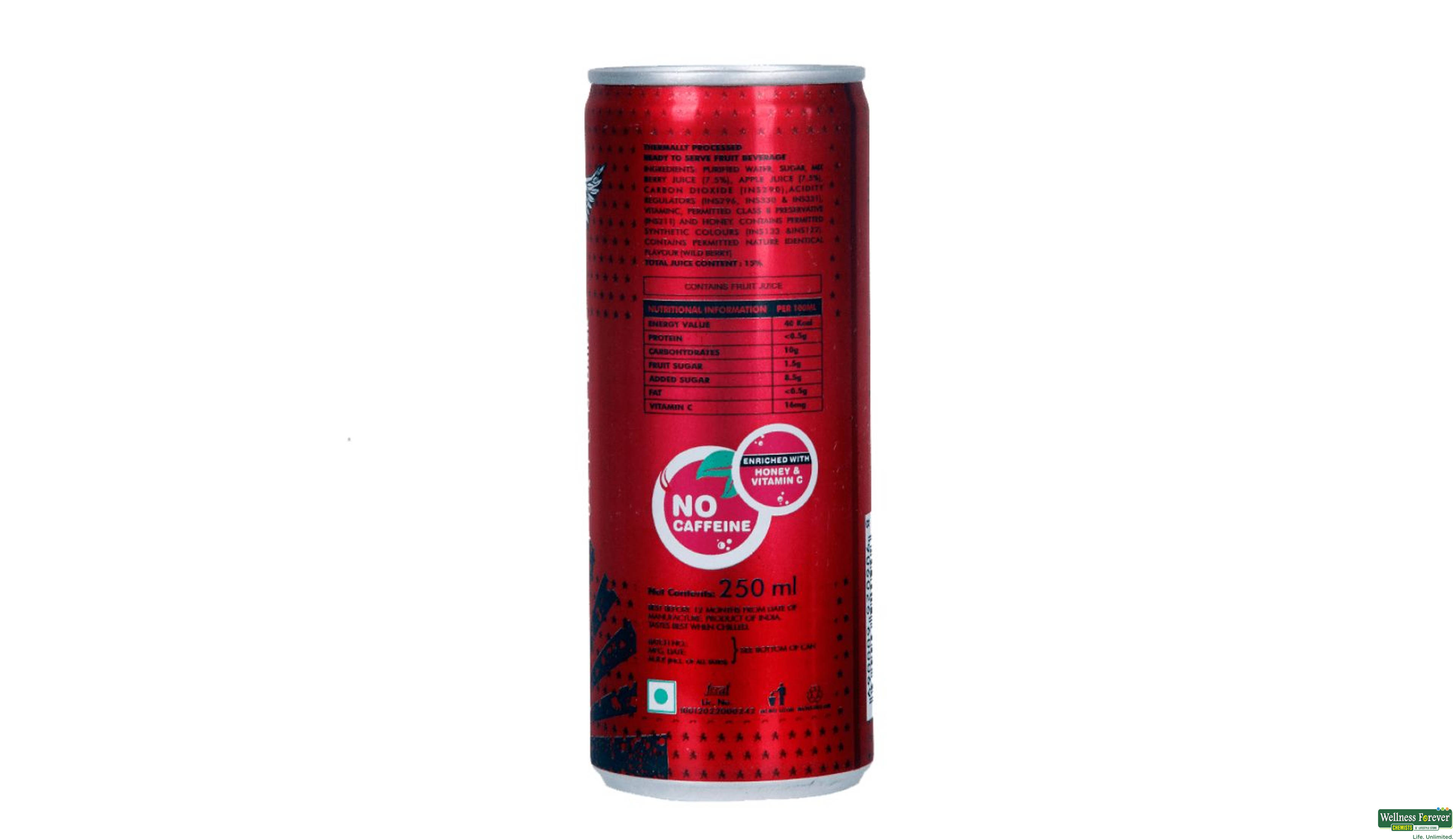 RIO BUZZ WILD BERRY 250ML- 2, 250ML, 