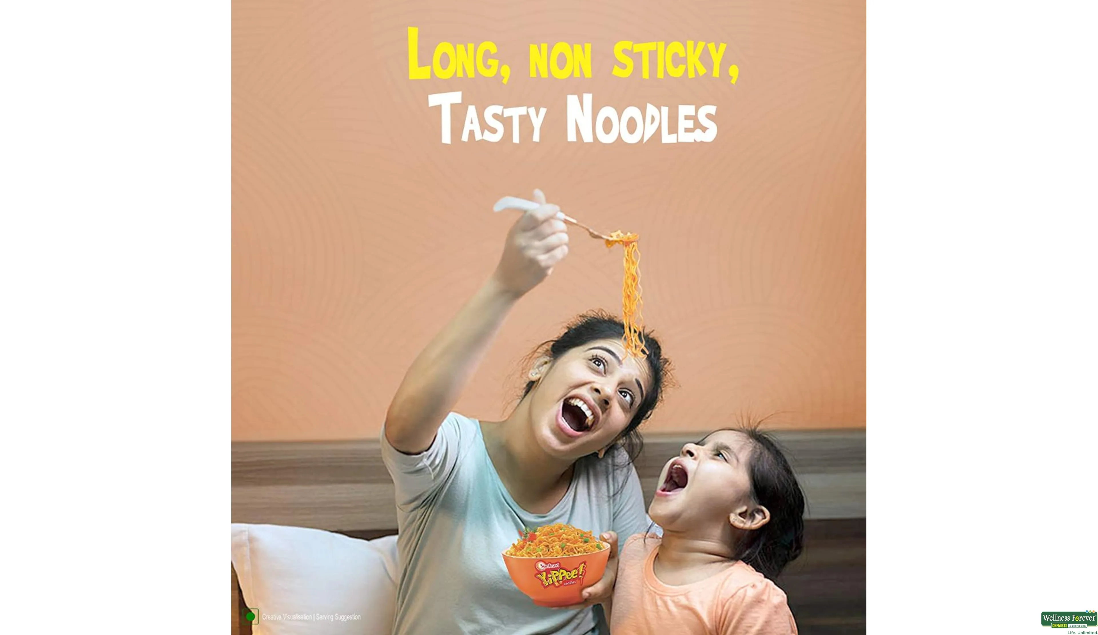 SUNF YIPPEE NOODLE MAGIC MASALA 240GM- 7, 240GM, 