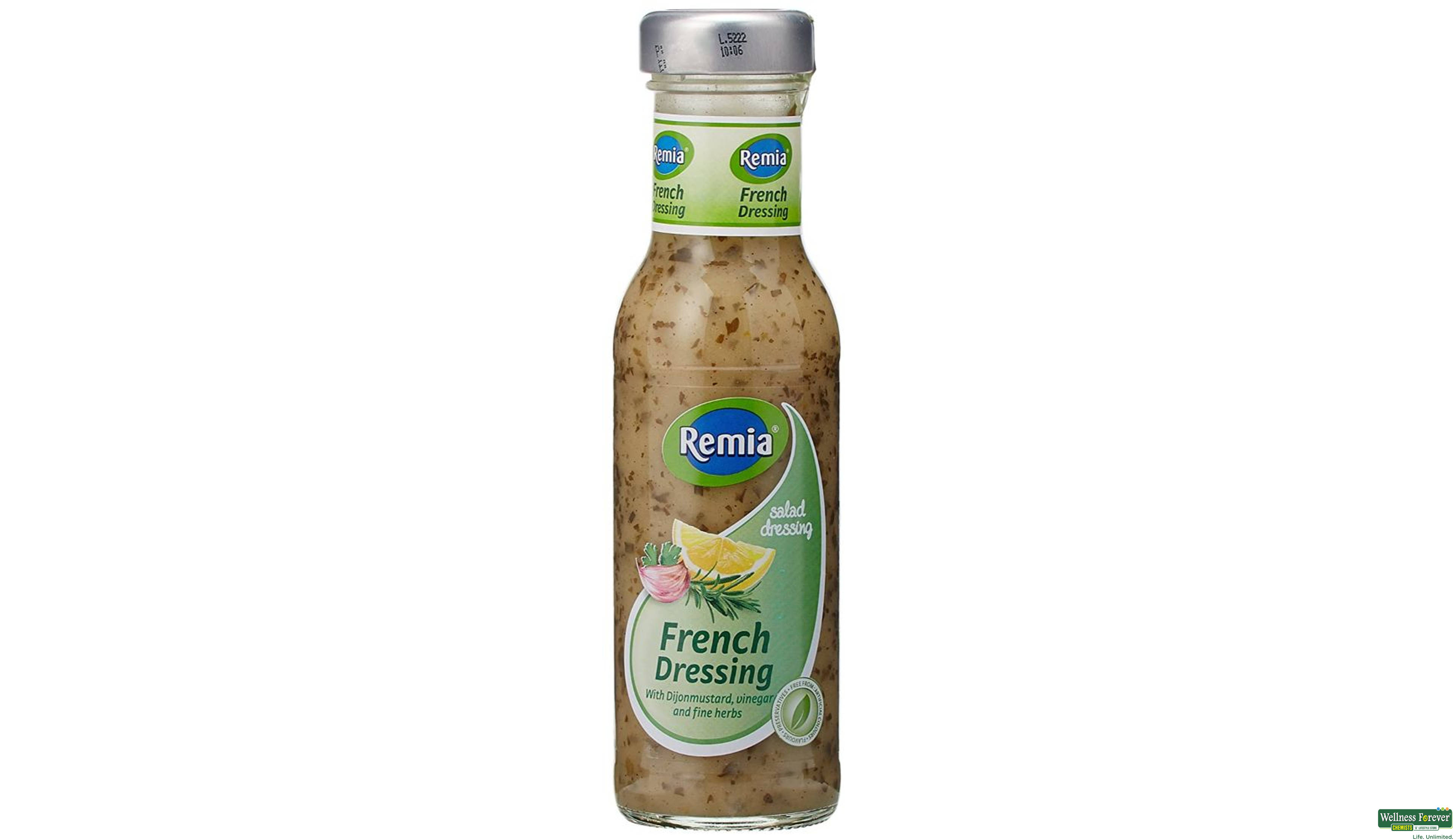 REMIA SALAD DRESSING FRENCH 250ML- 1, 250ML, null