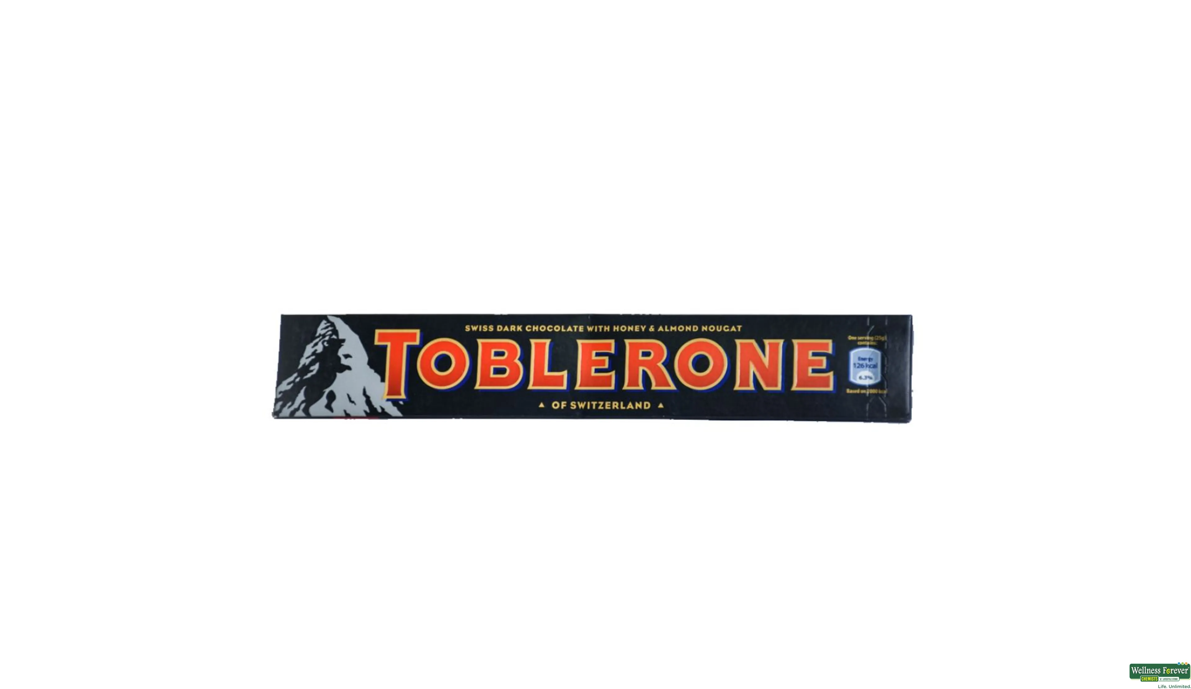 Toblerone Swiss Milk Chocolate with Honey/Almond/Nougat 100g (Toblerone)