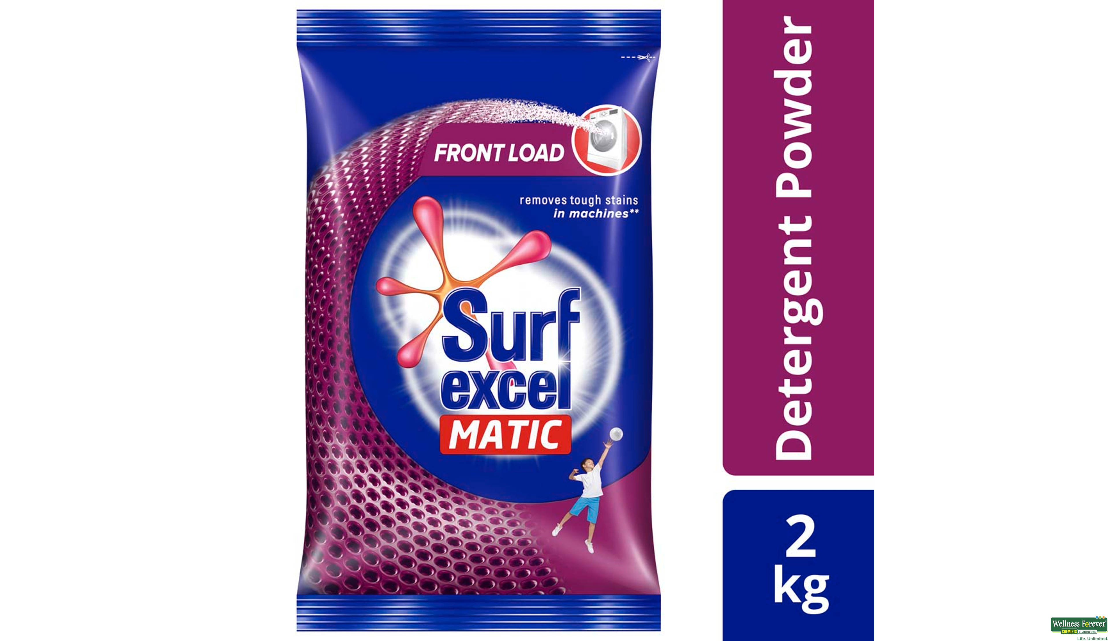 SURF PWDR MATIC FRONT LOAD 2KG- 1, 2KG, null