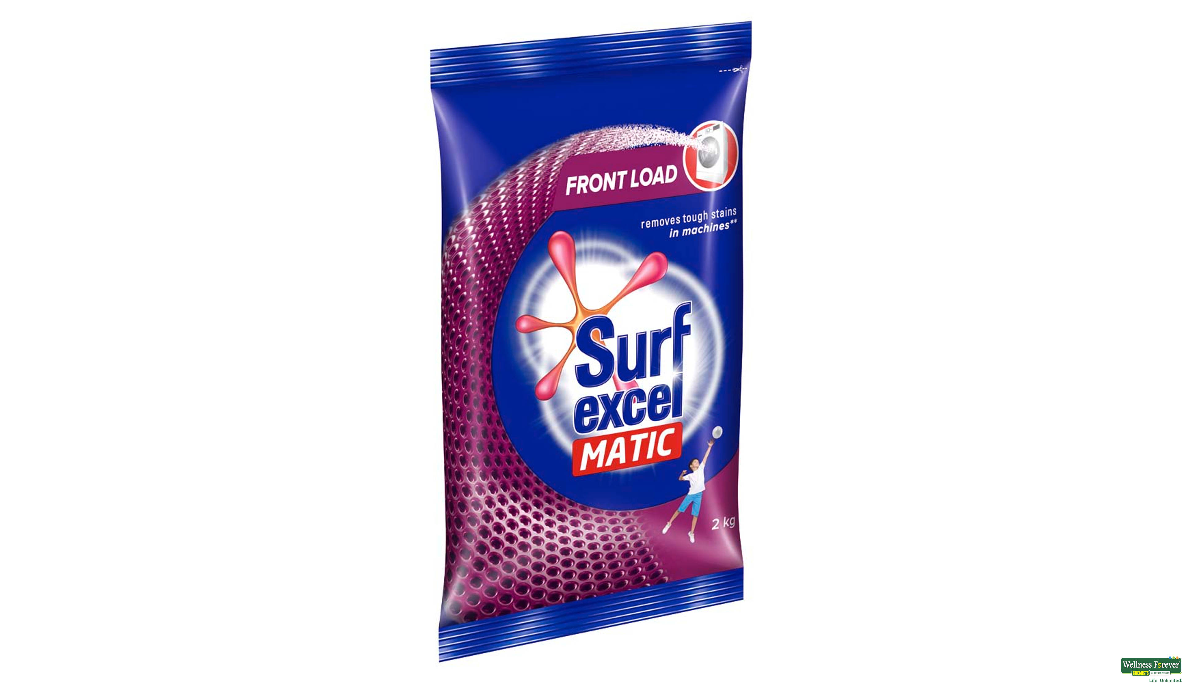 SURF PWDR MATIC FRONT LOAD 2KG- 3, 2KG, null