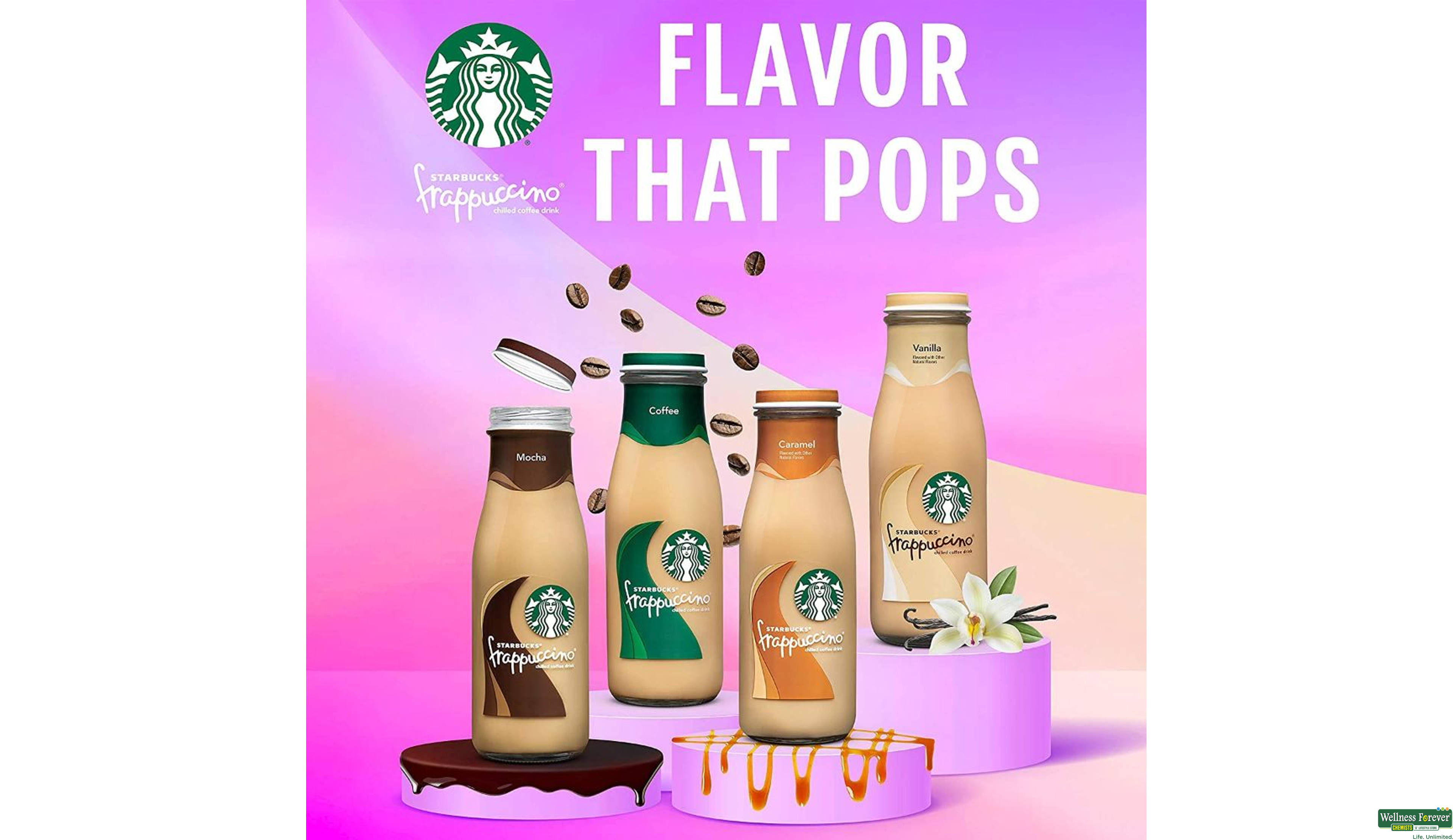 STARBUCKS FRAPPUCCINO MOCHA 281ML- 2, 280ML, 