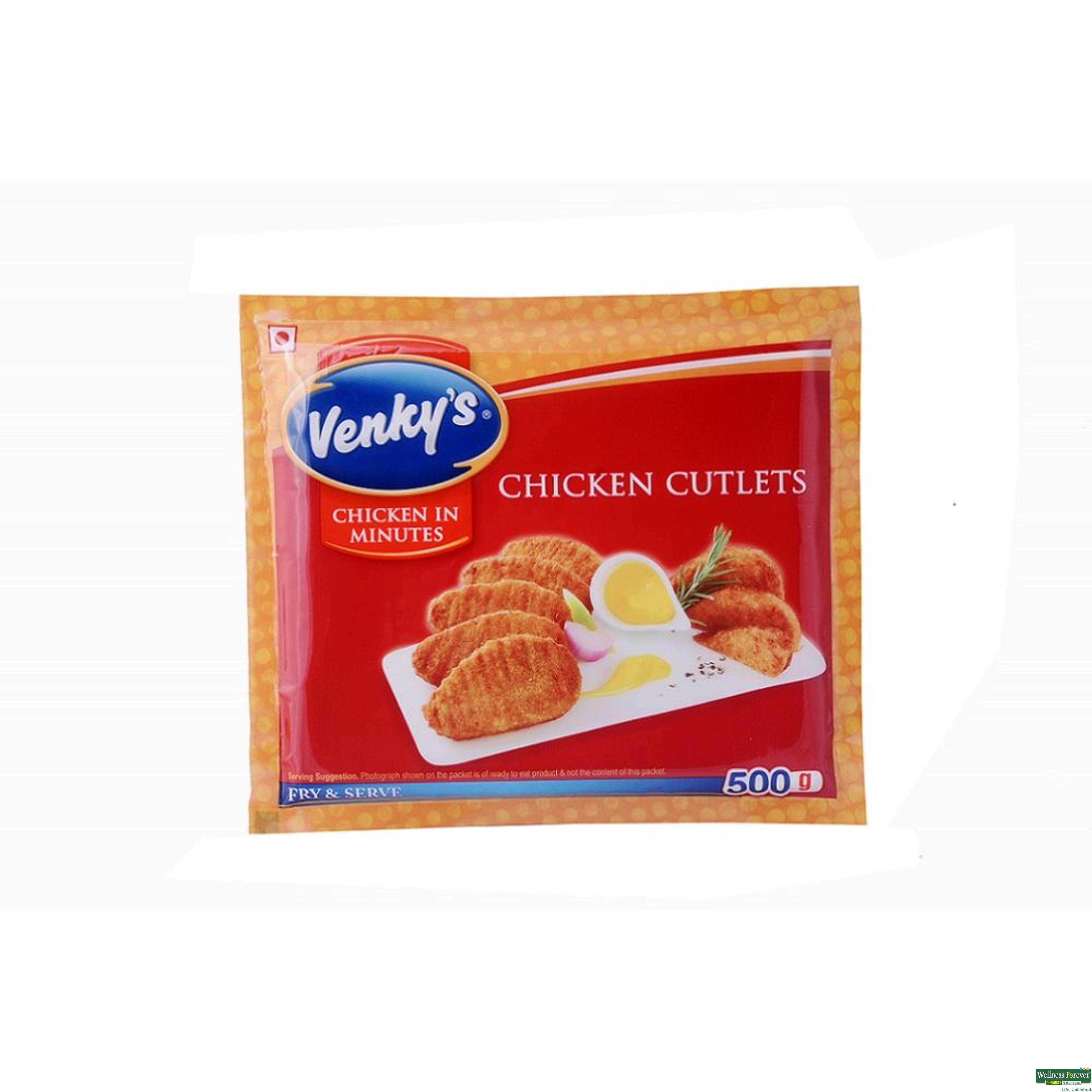 Venky's Chicken Cutlets, 500 g-image