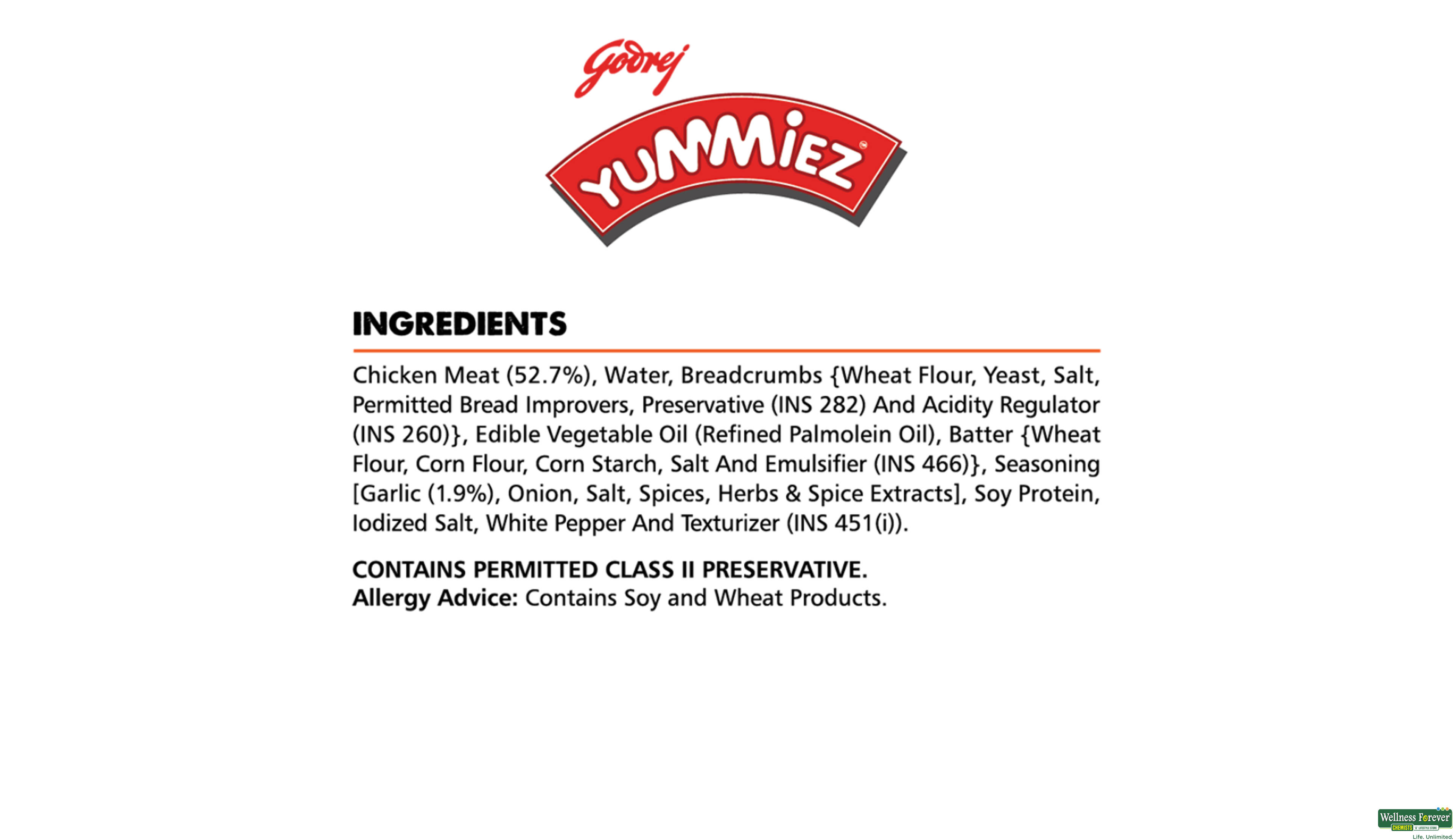 YUMMIEZ CHI GARLIC FINGER 400GM- 3, 400GM, null