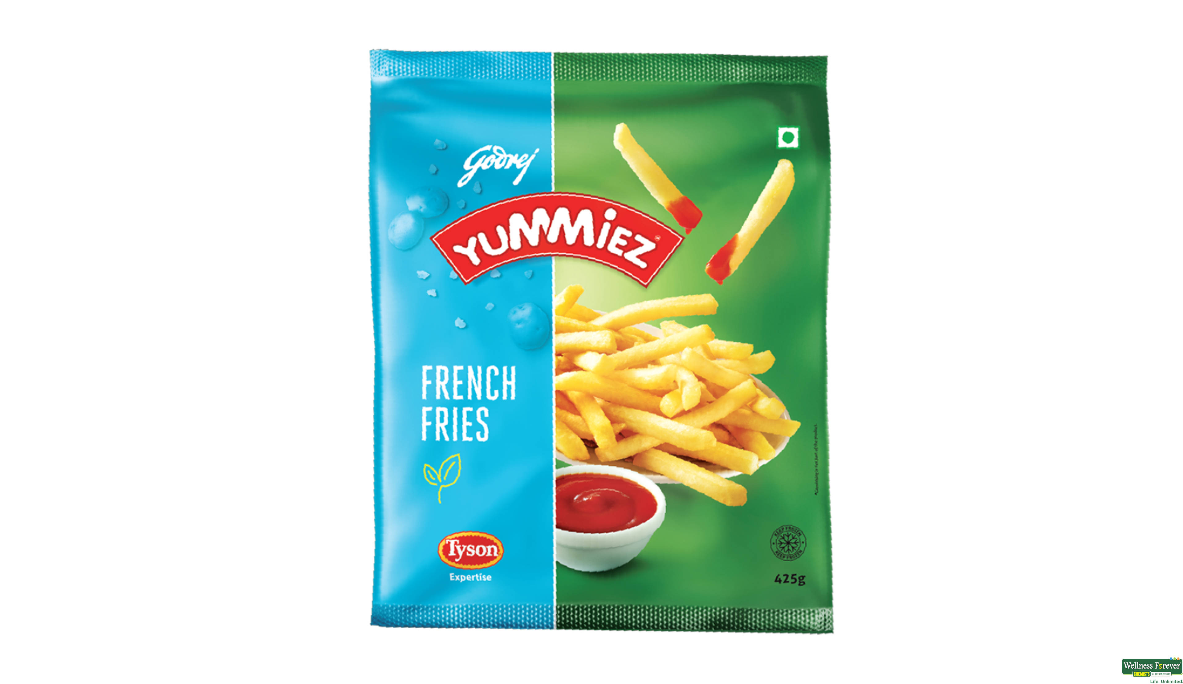 YUMMIEZ FRENCH FRIES 425GM- 1, 425GM, null