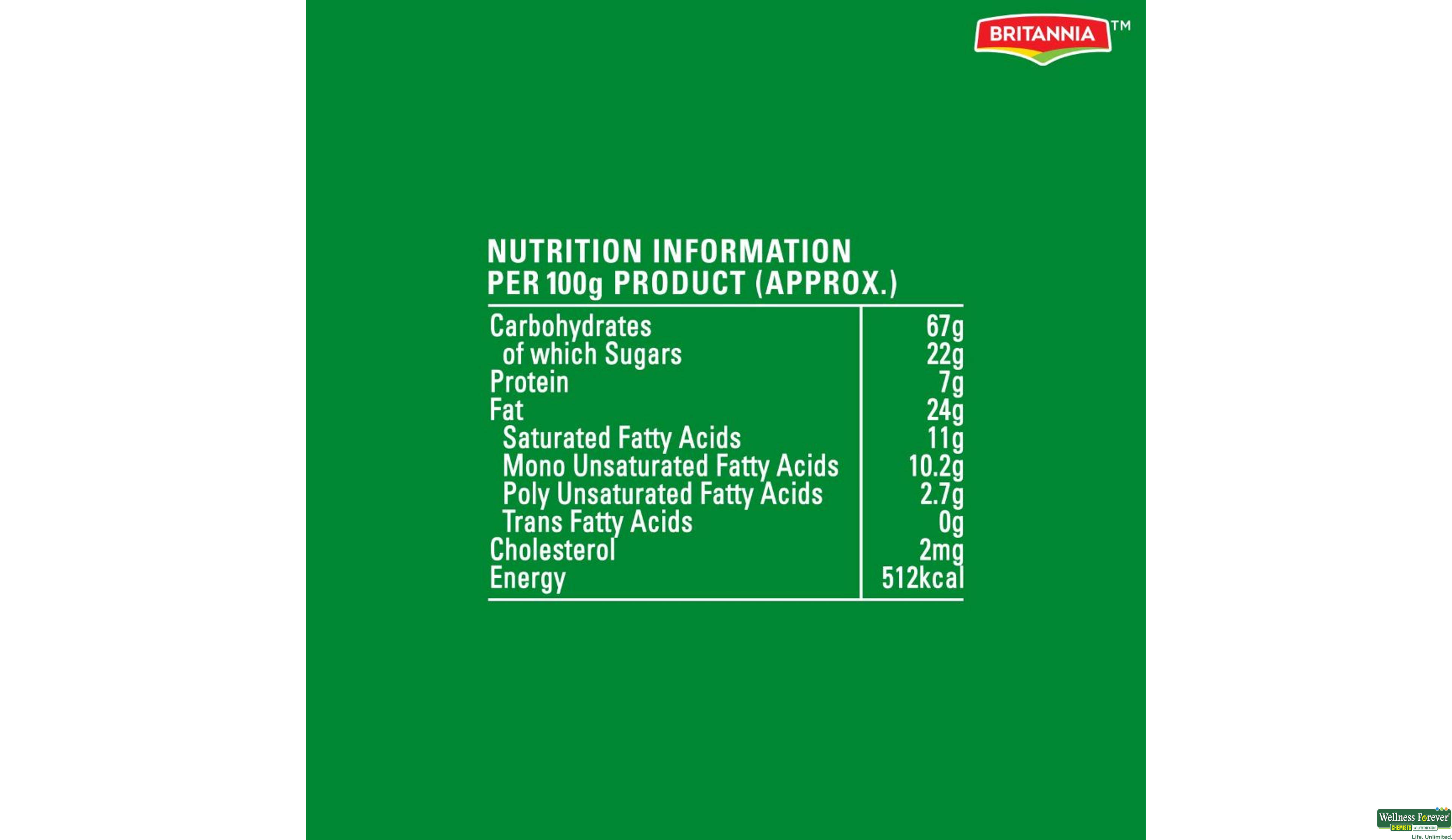 BRIT BISC GOODDAY PISTA BADAM 100GM- 4, 100GM, 