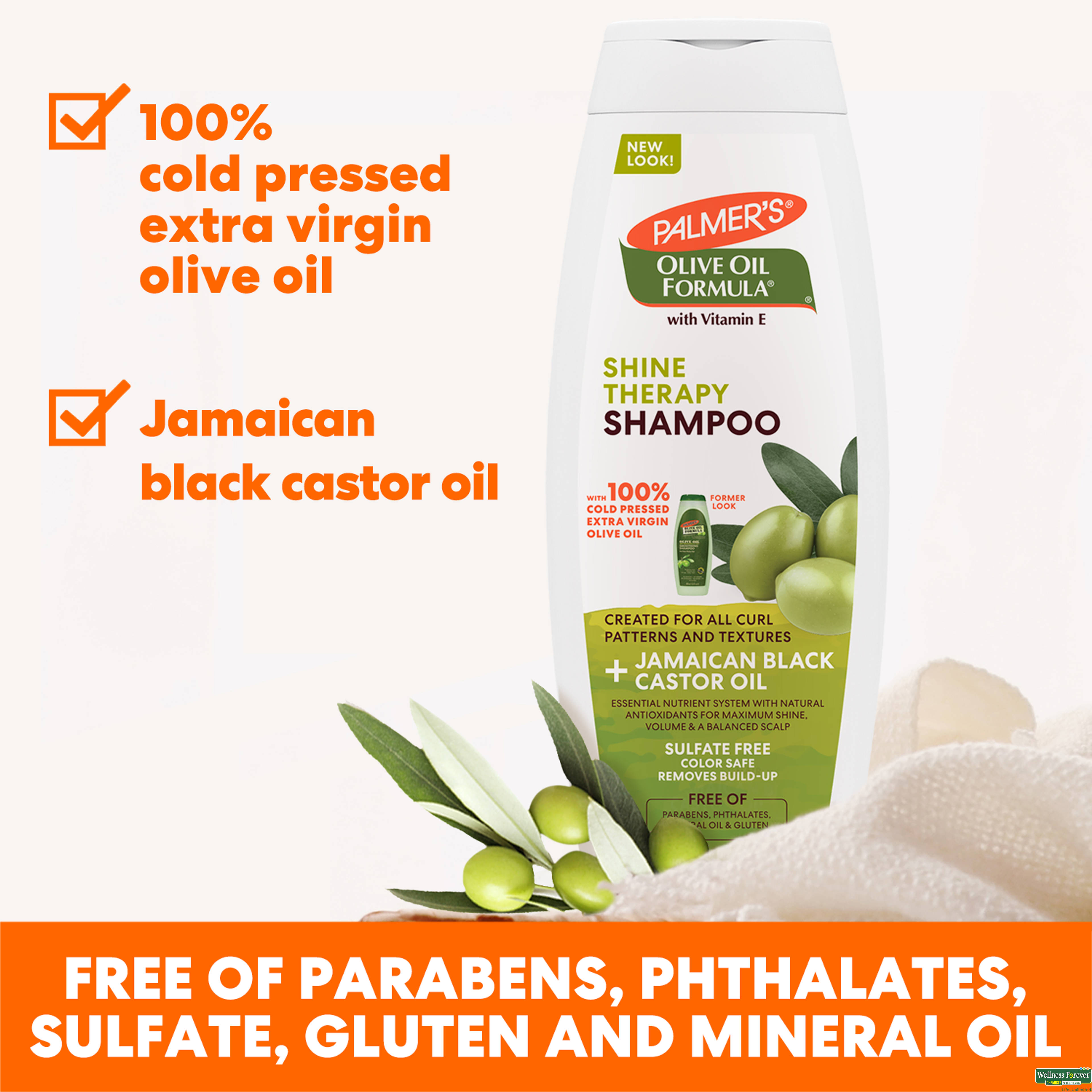 PALMERS SHMP OLIVE OIL 400ML-image