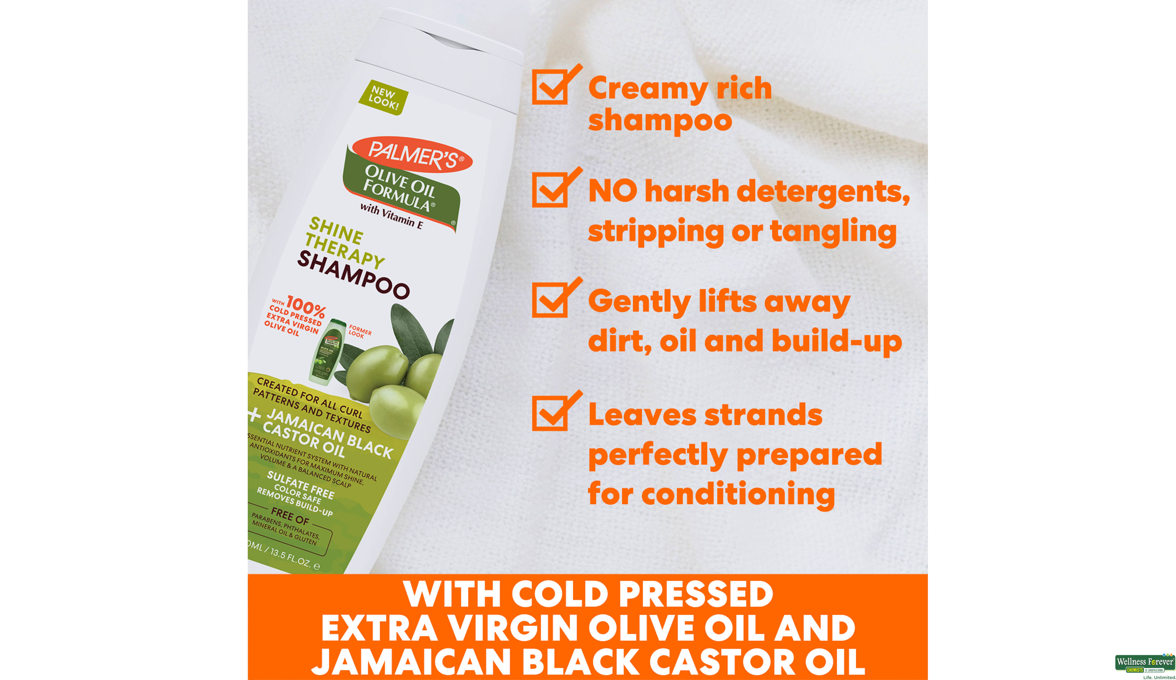 PALMERS SHMP OLIVE OIL 400ML- 2, 400ML, 