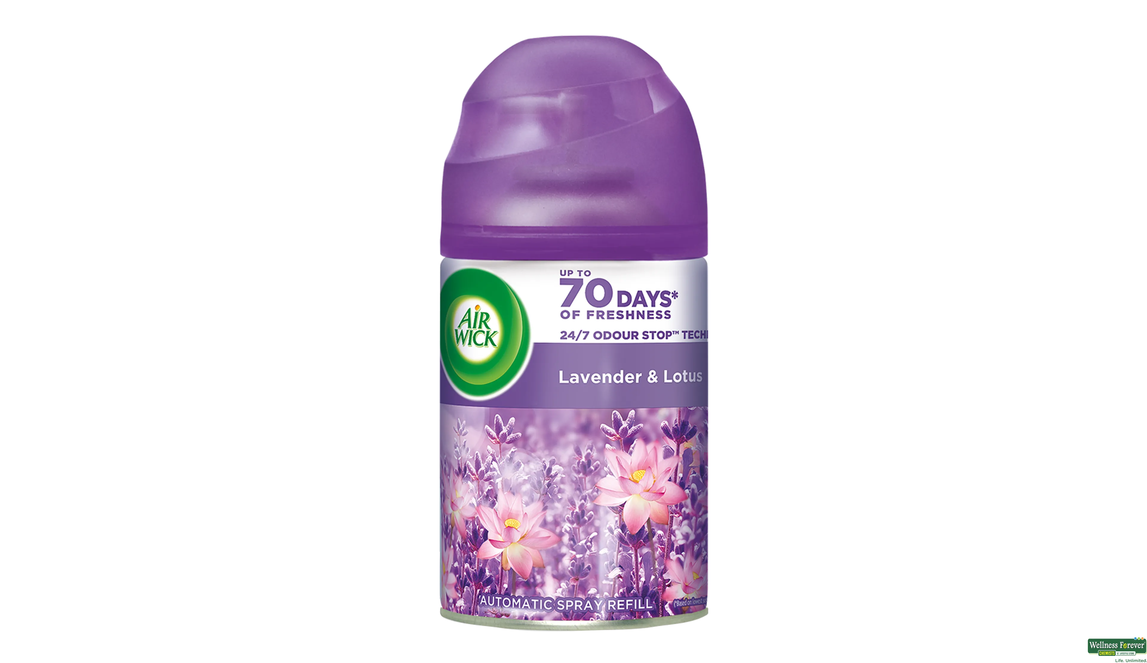 Buy Airwick Freshmatic Air Freshner Refill, Hills Of Munnar (Lavender &  Lotus), 250 ml Online at Best Prices