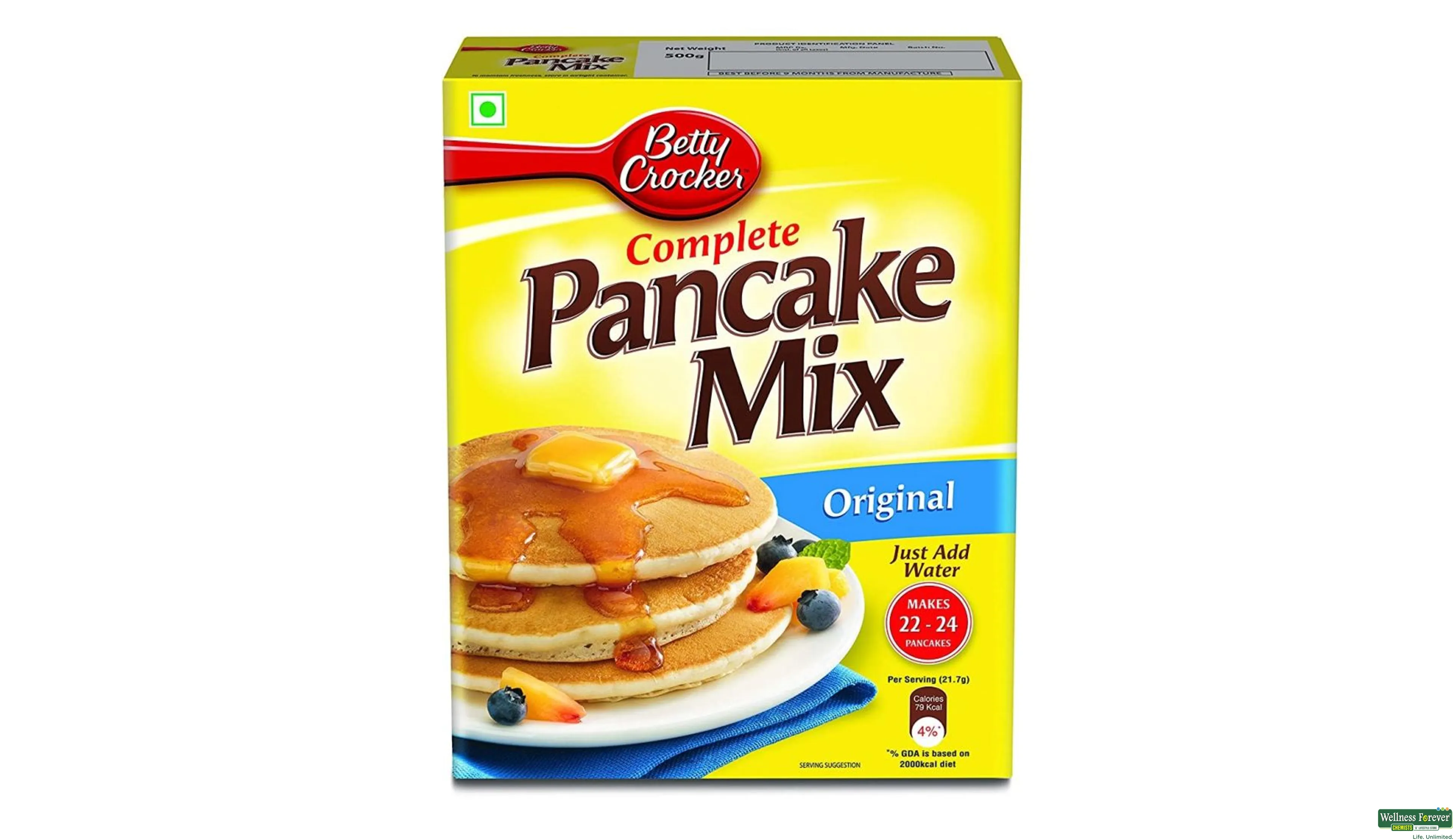 Betty crocker pancake mix top