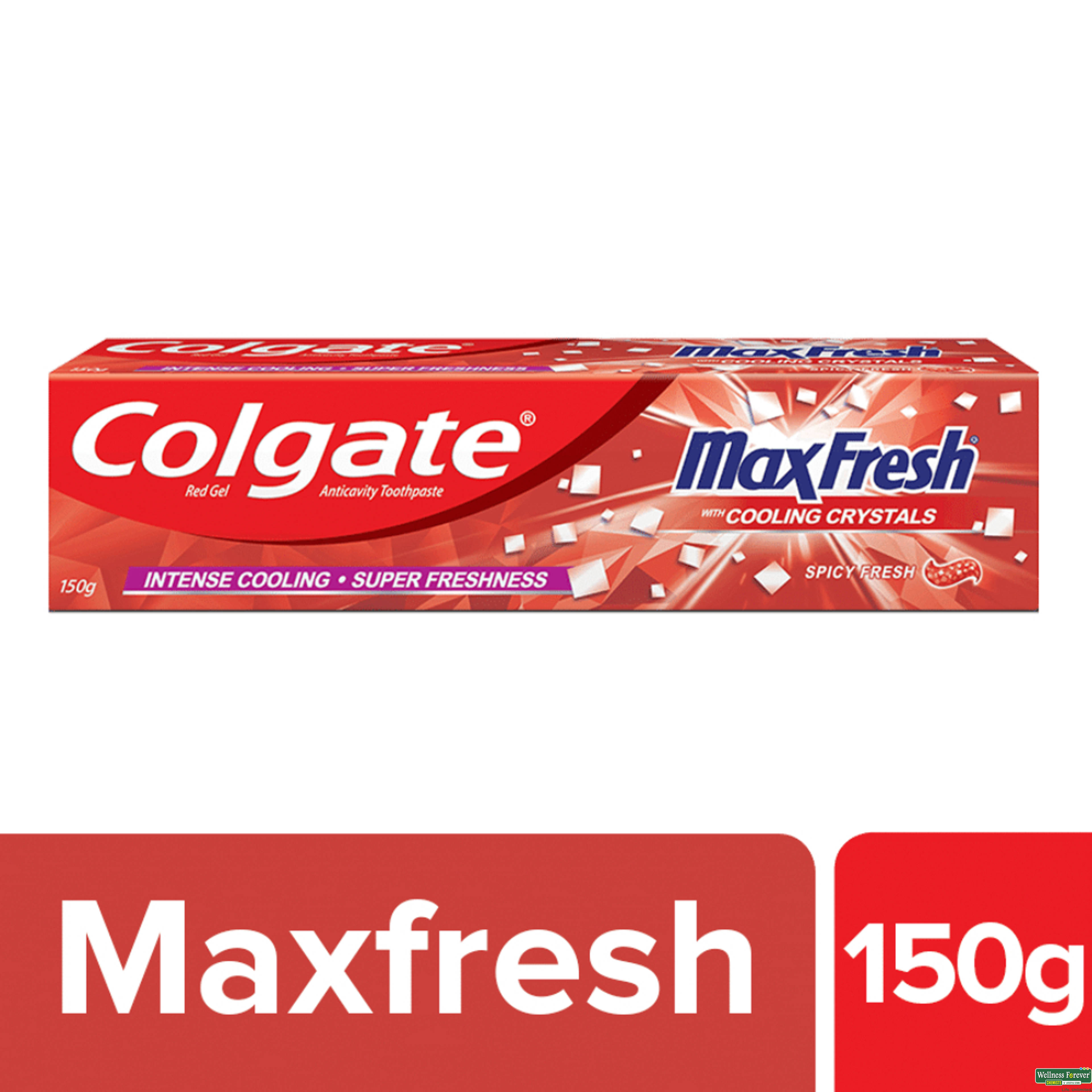 Colgate MaxFresh Red Gel Toothpaste With Menthol, 150 g-image