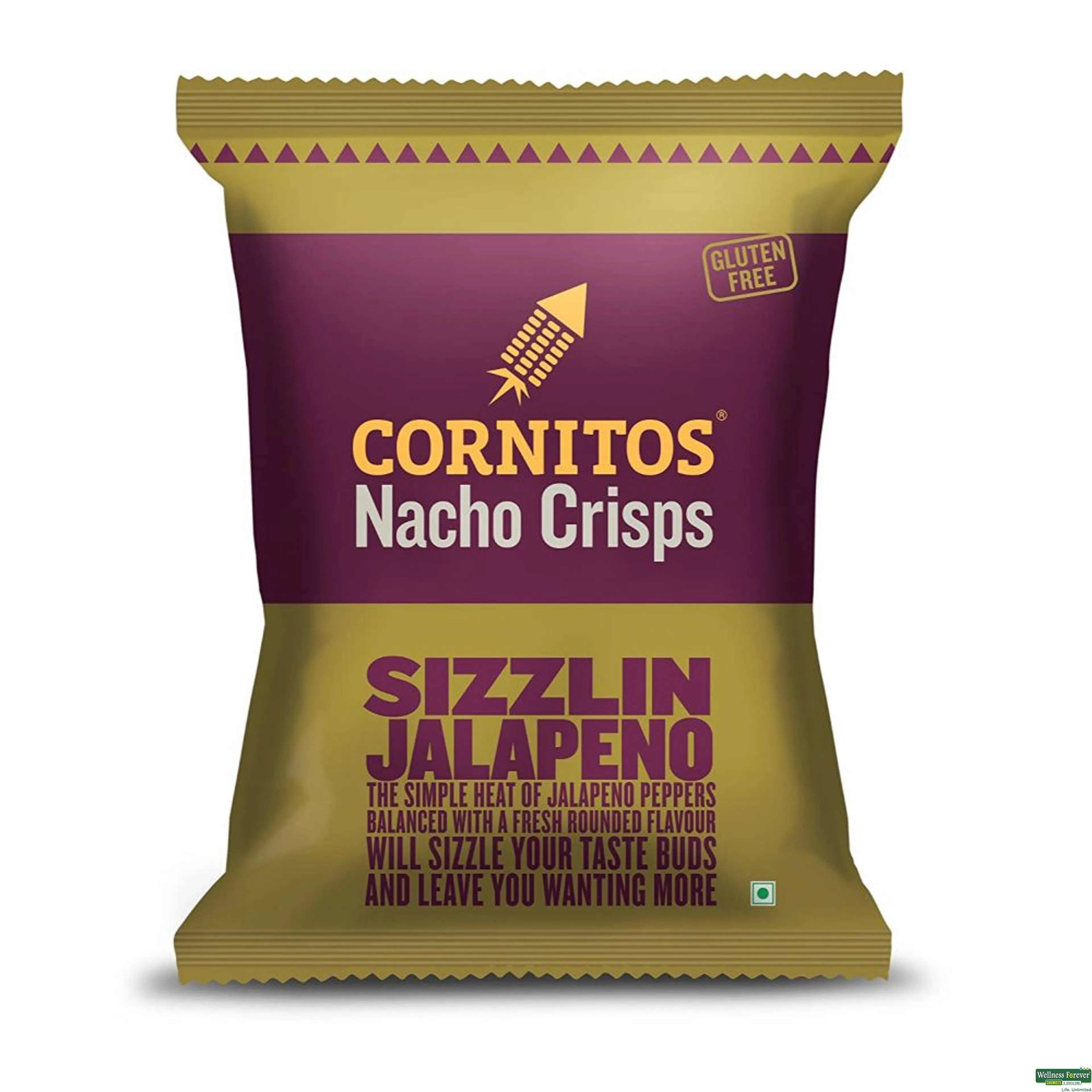 CORNITOS NACHO CHIPS JALAPENO 140GM-image