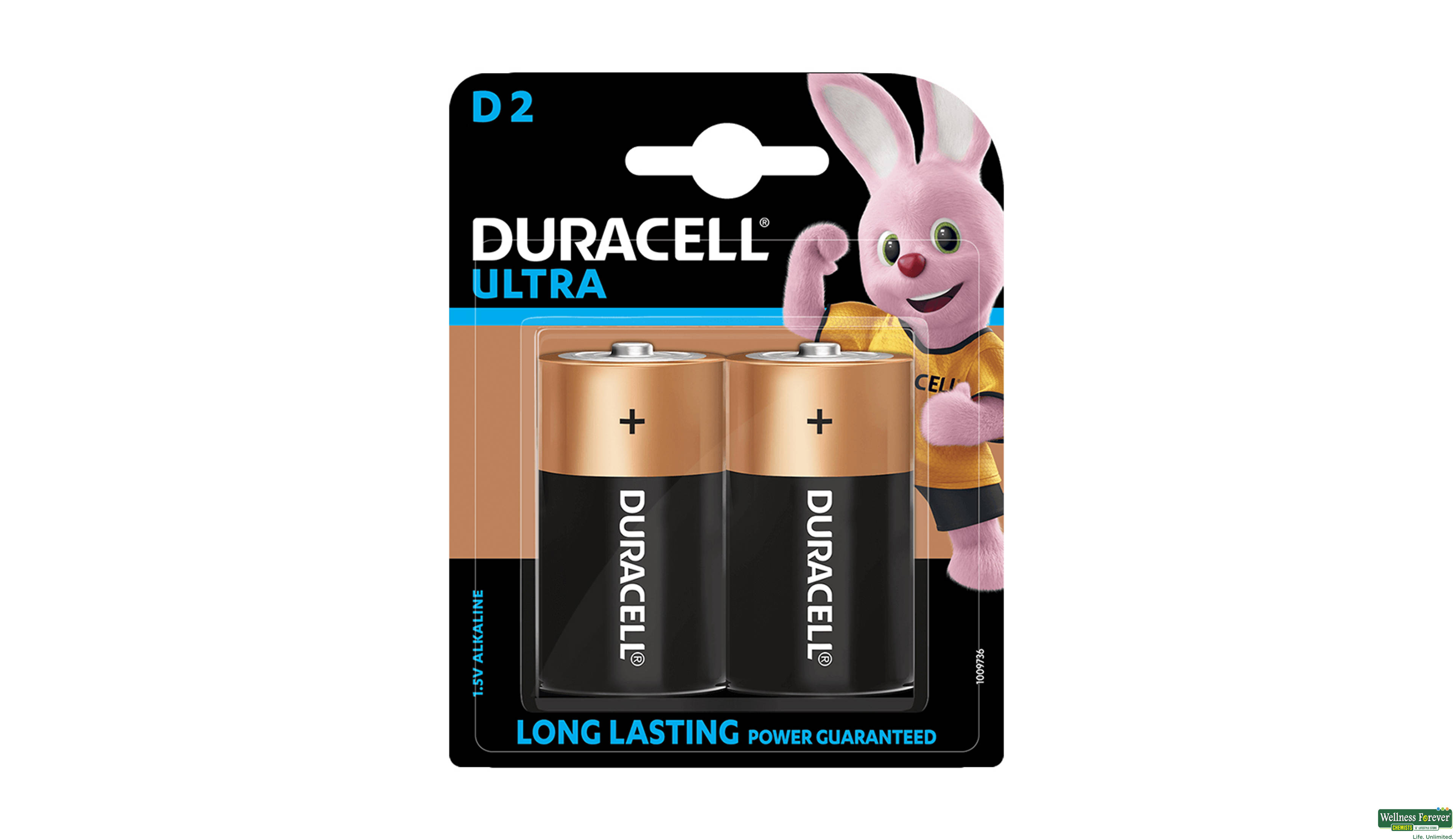 DURACELL D SIZE 2PC- 1, 2PC, 