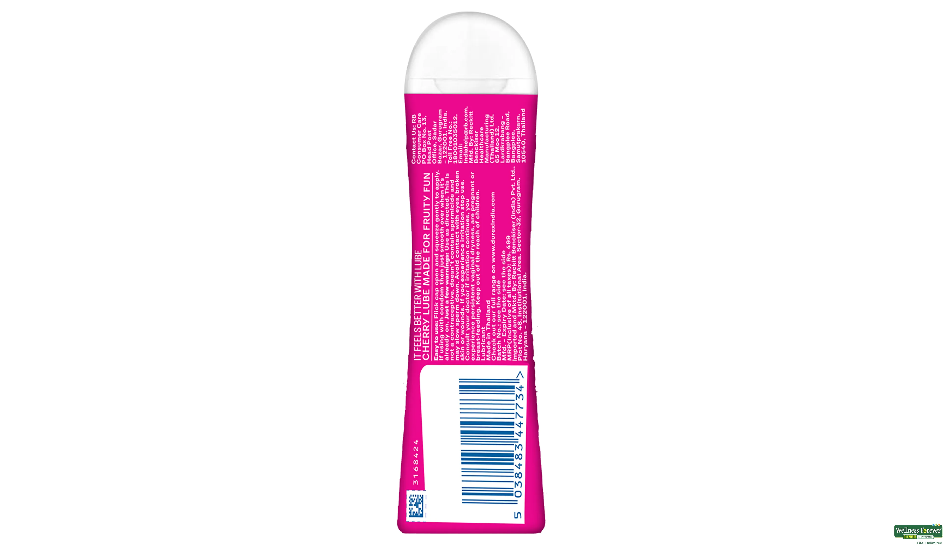 DUREX LUBES GEL PLAY VERY CHERRY 50ML- 2, 50ML, 